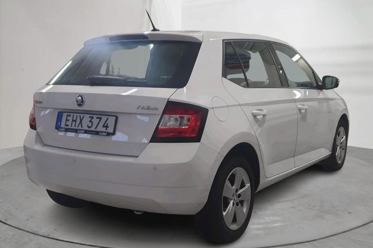 Skoda Fabia 1.2 TSI (90hk) - 74 750 km - Manualna - biały - 2017