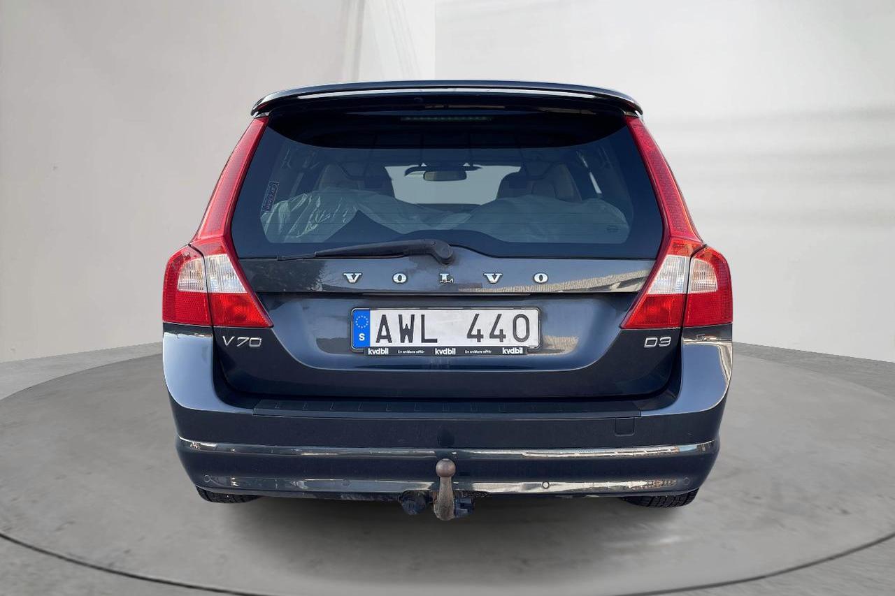 Volvo V70 II D3 (163hk) - 241 900 km - Automatyczna - szary - 2011