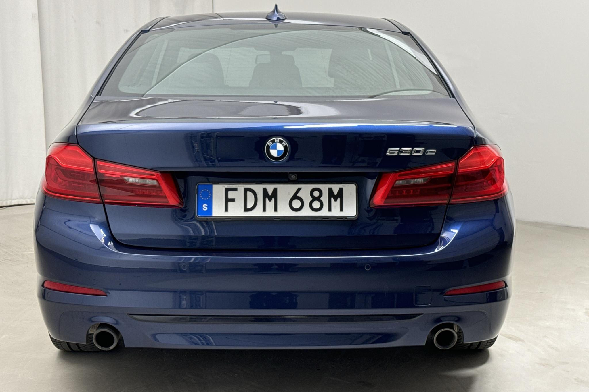 BMW 530e iPerformance Sedan, G30 12kWh (252hk) - 71 220 km - Automatic - blue - 2020