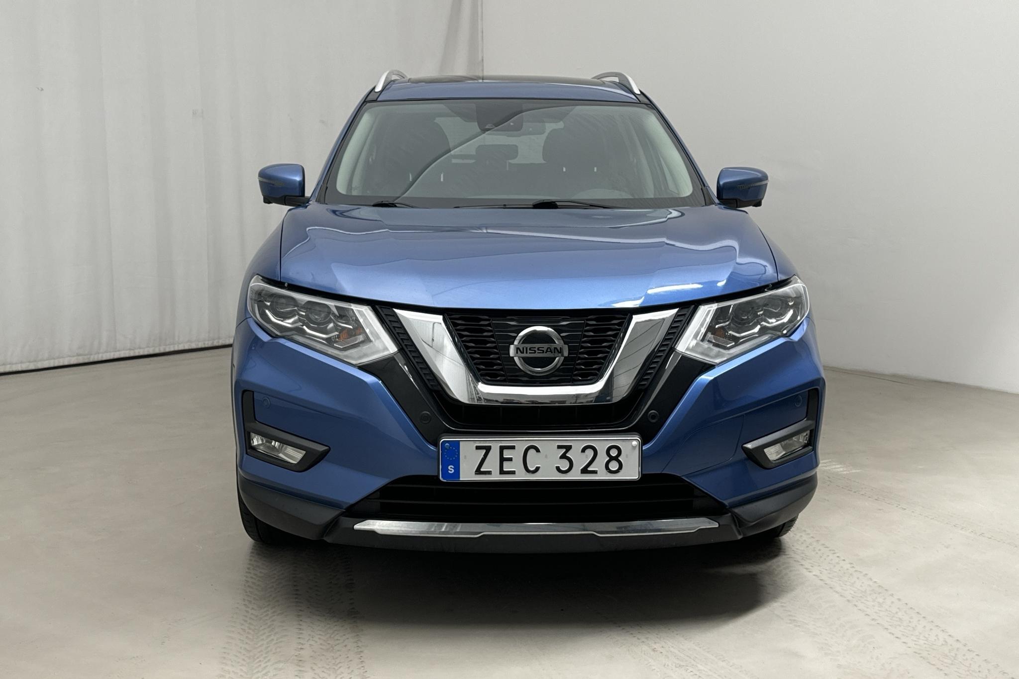 Nissan X-trail 1.6 dCi 2WD (130hk) - 149 640 km - Automatyczna - niebieski - 2018