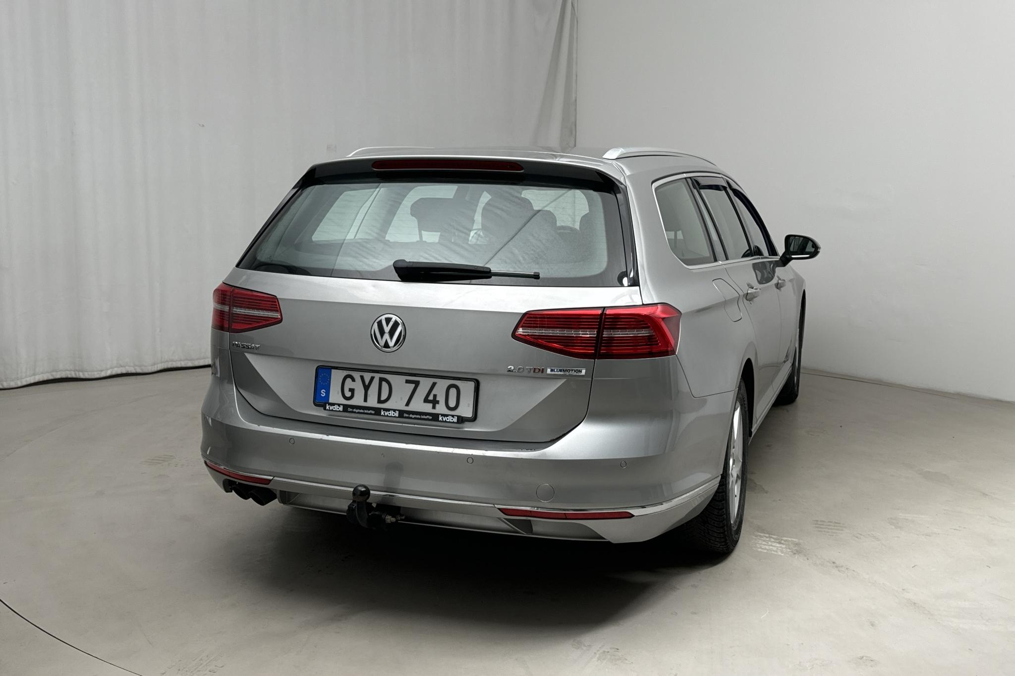 VW Passat 2.0 TDI Sportscombi (190hk) - 191 210 km - Automaattinen - hopea - 2016