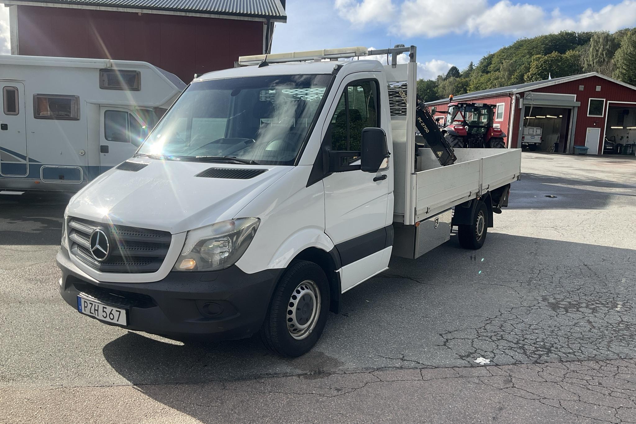 Mercedes Sprinter 319 CDI Pickup/Chassi (190hk) - 321 470 km - Automaatne - valge - 2016