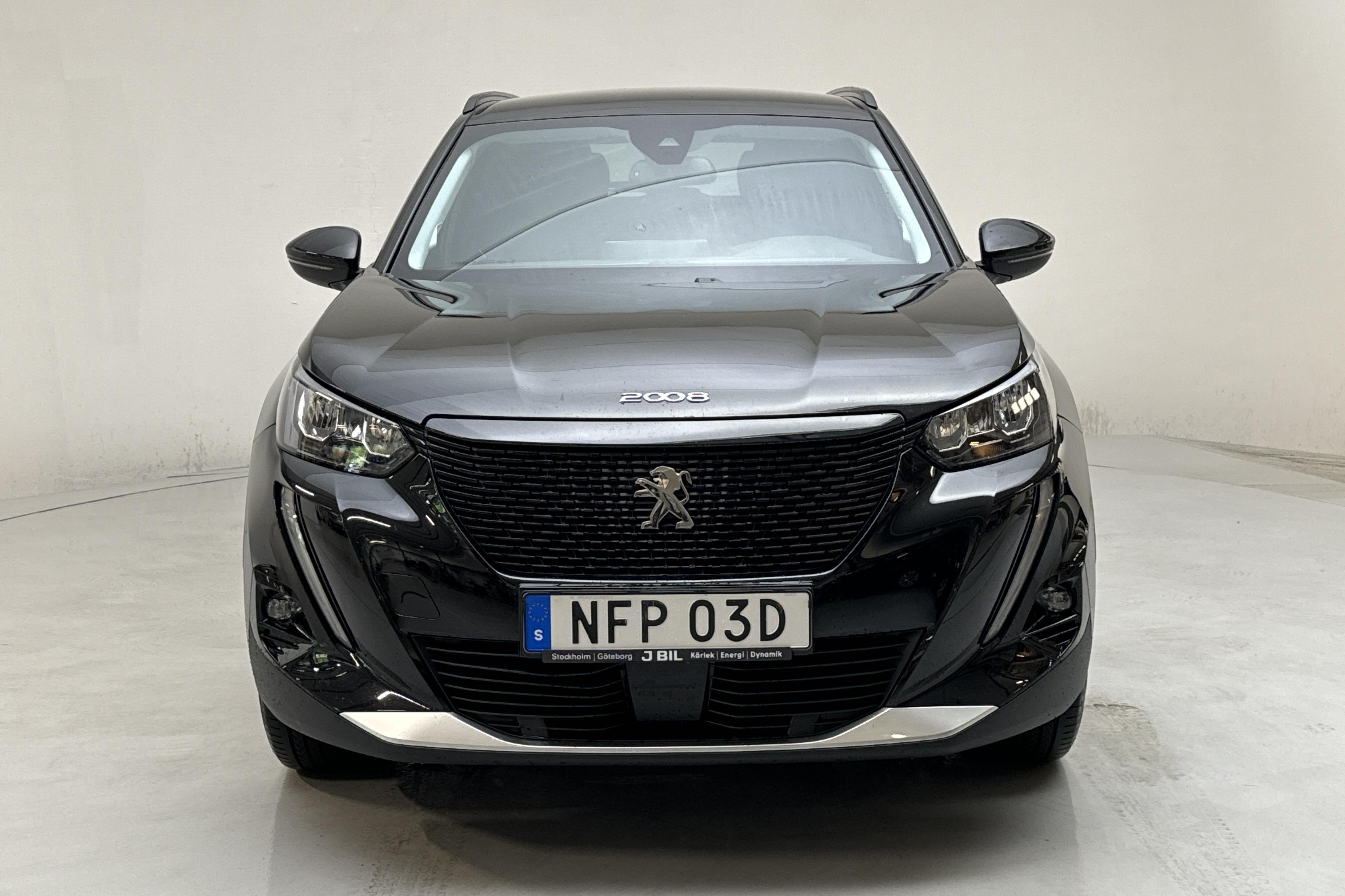 Peugeot e-2008 50 kWh (136hk) - 35 730 km - Automatic - black - 2022