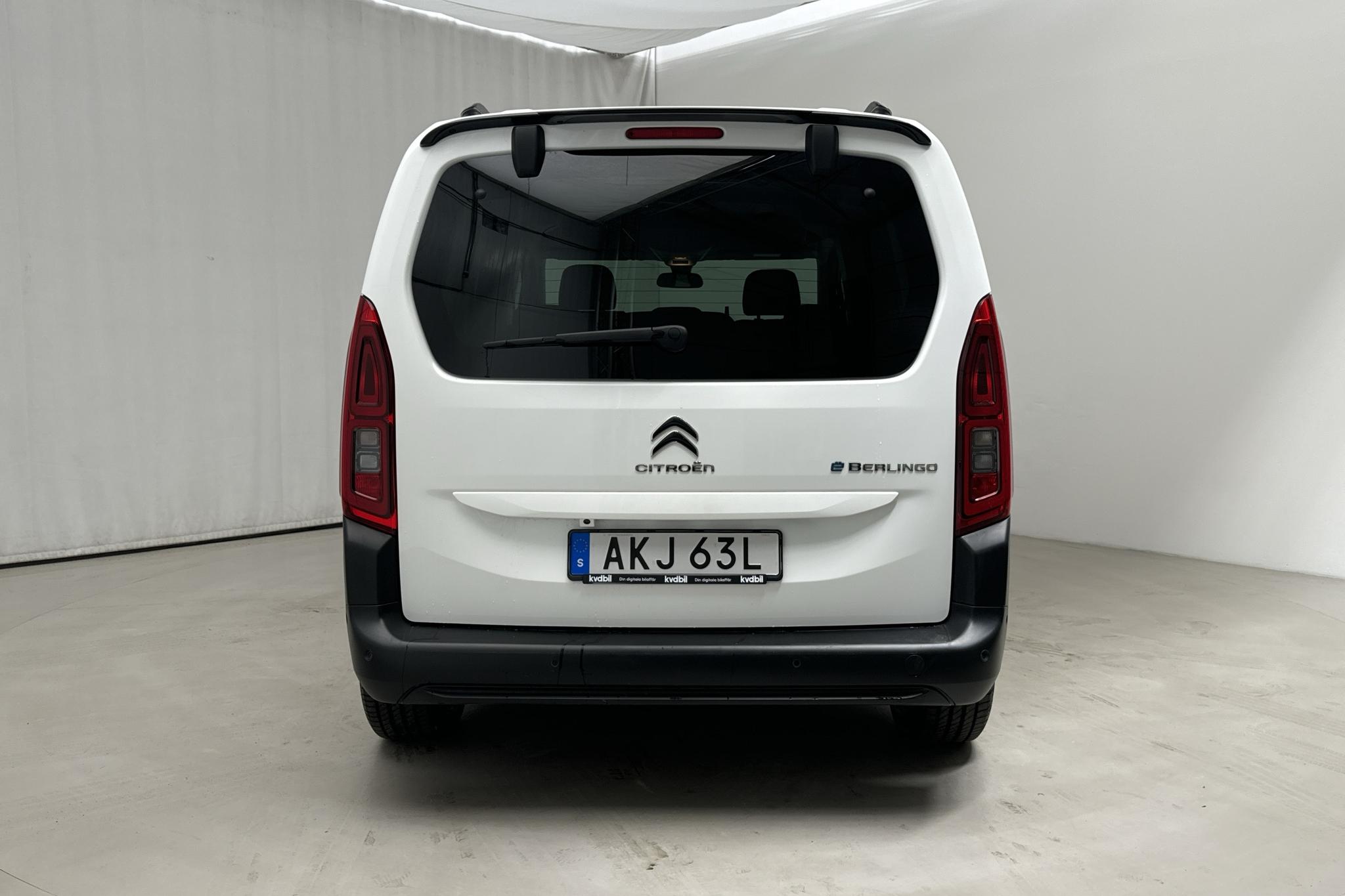 Citroen e-Berlingo 50 kWh (136hk) - 17 180 km - Automatyczna - biały - 2022