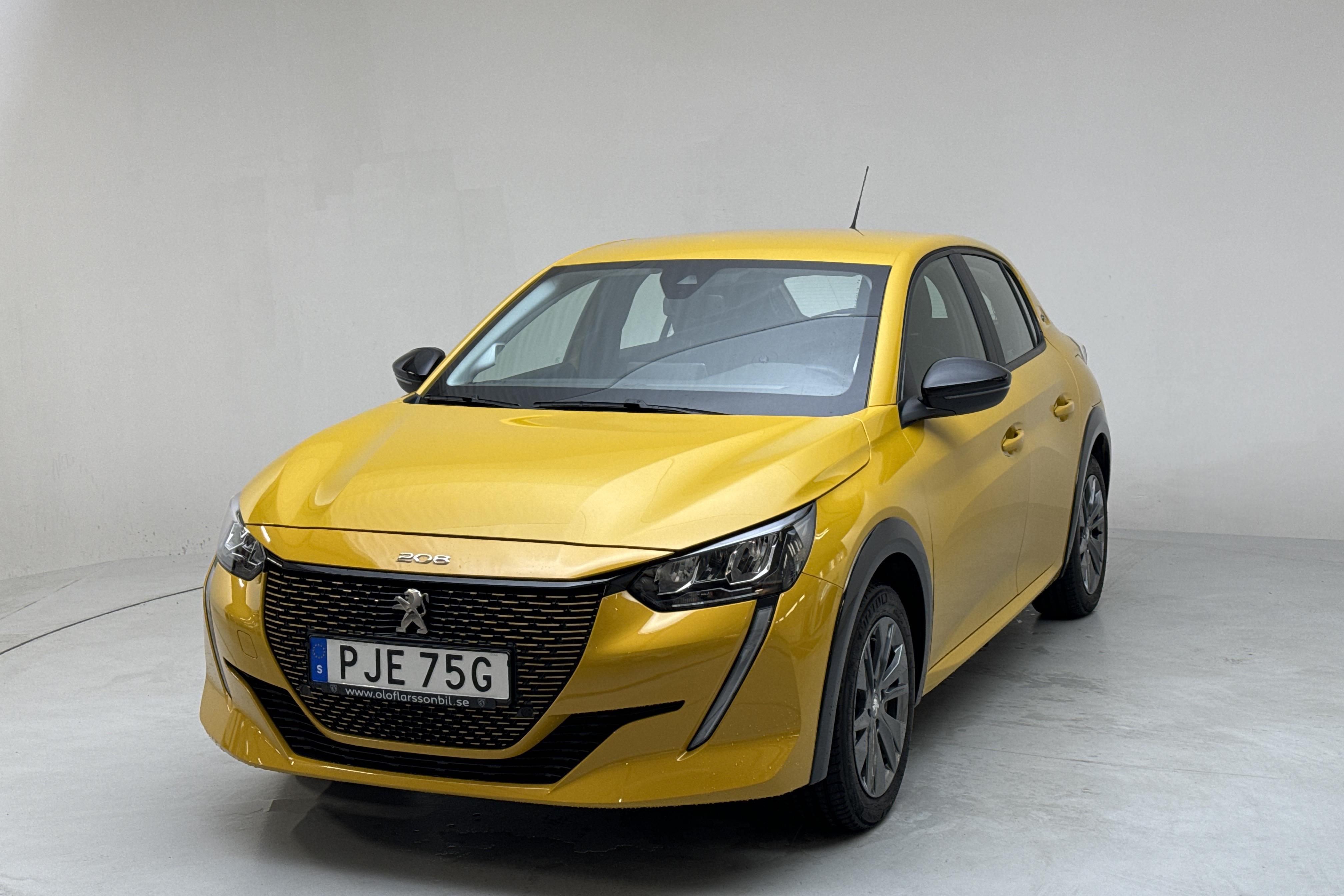 Peugeot e-208 50 kWh 5dr (136hk) - 30 580 km - Automaatne - kollane - 2022