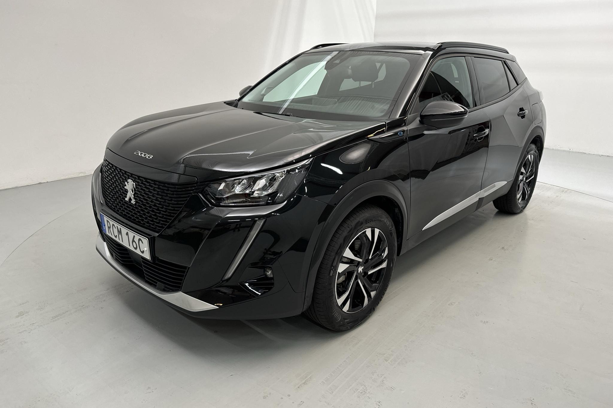 Peugeot e-2008 50 kWh (136hk) - 21 290 km - Automatic - black - 2022