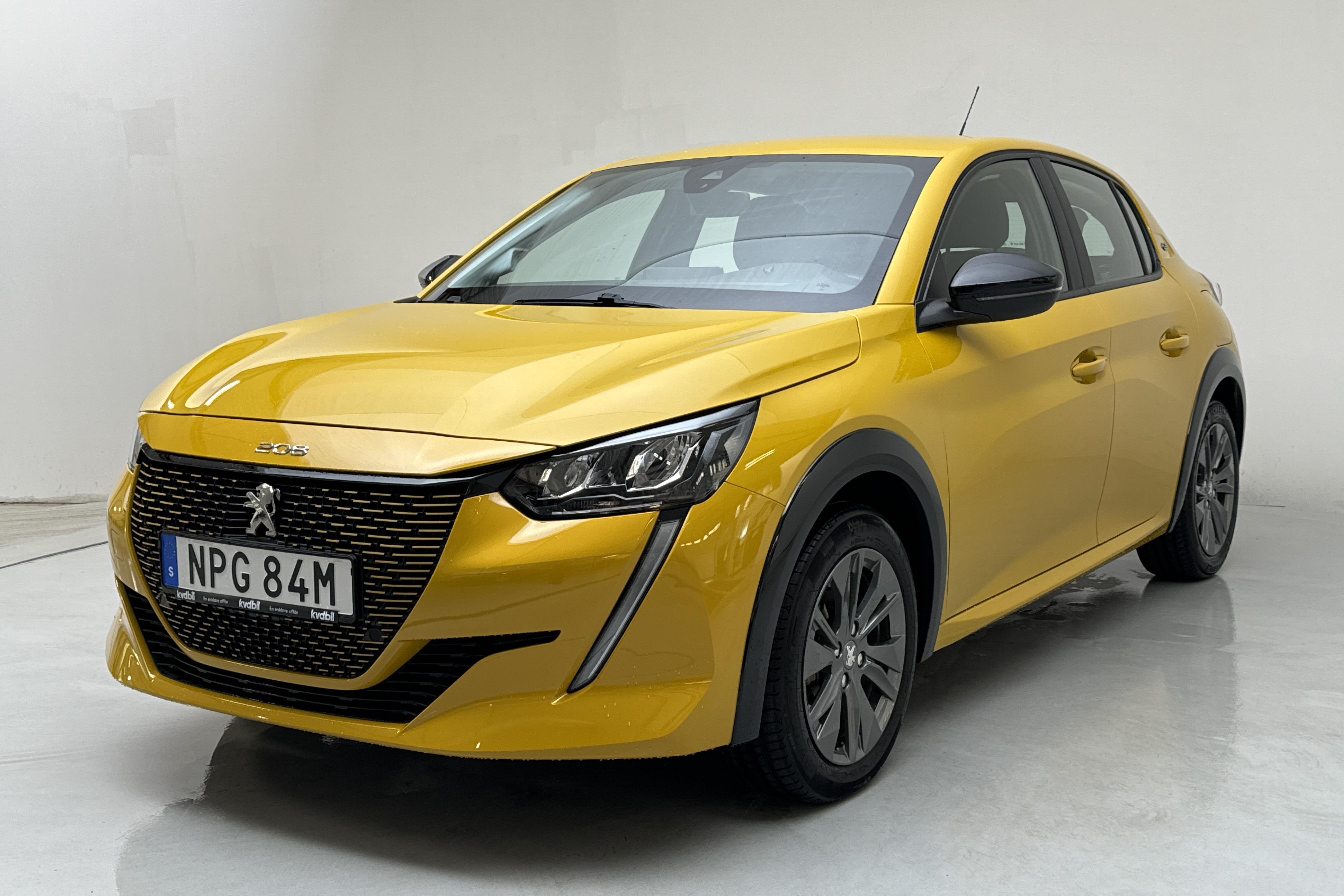 Peugeot e-208 50 kWh 5dr (136hk) - 27 080 km - Automatic - yellow - 2022