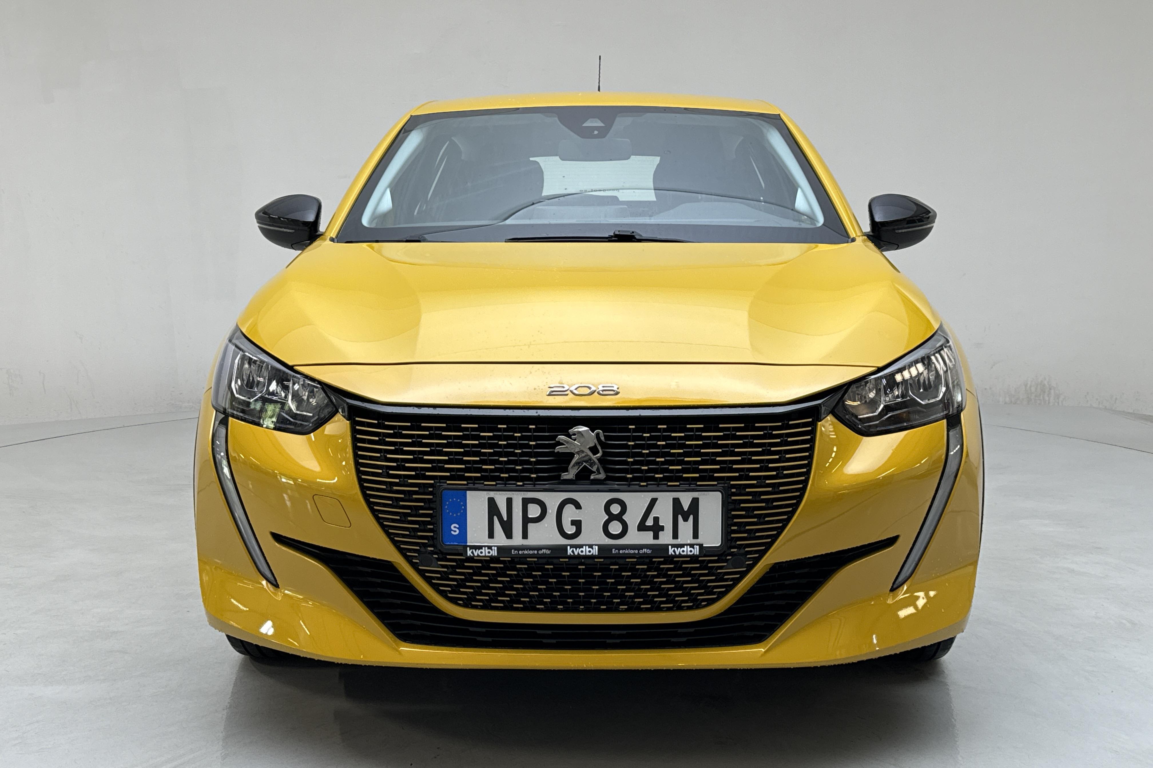 Peugeot e-208 50 kWh 5dr (136hk) - 27 080 km - Automatic - yellow - 2022