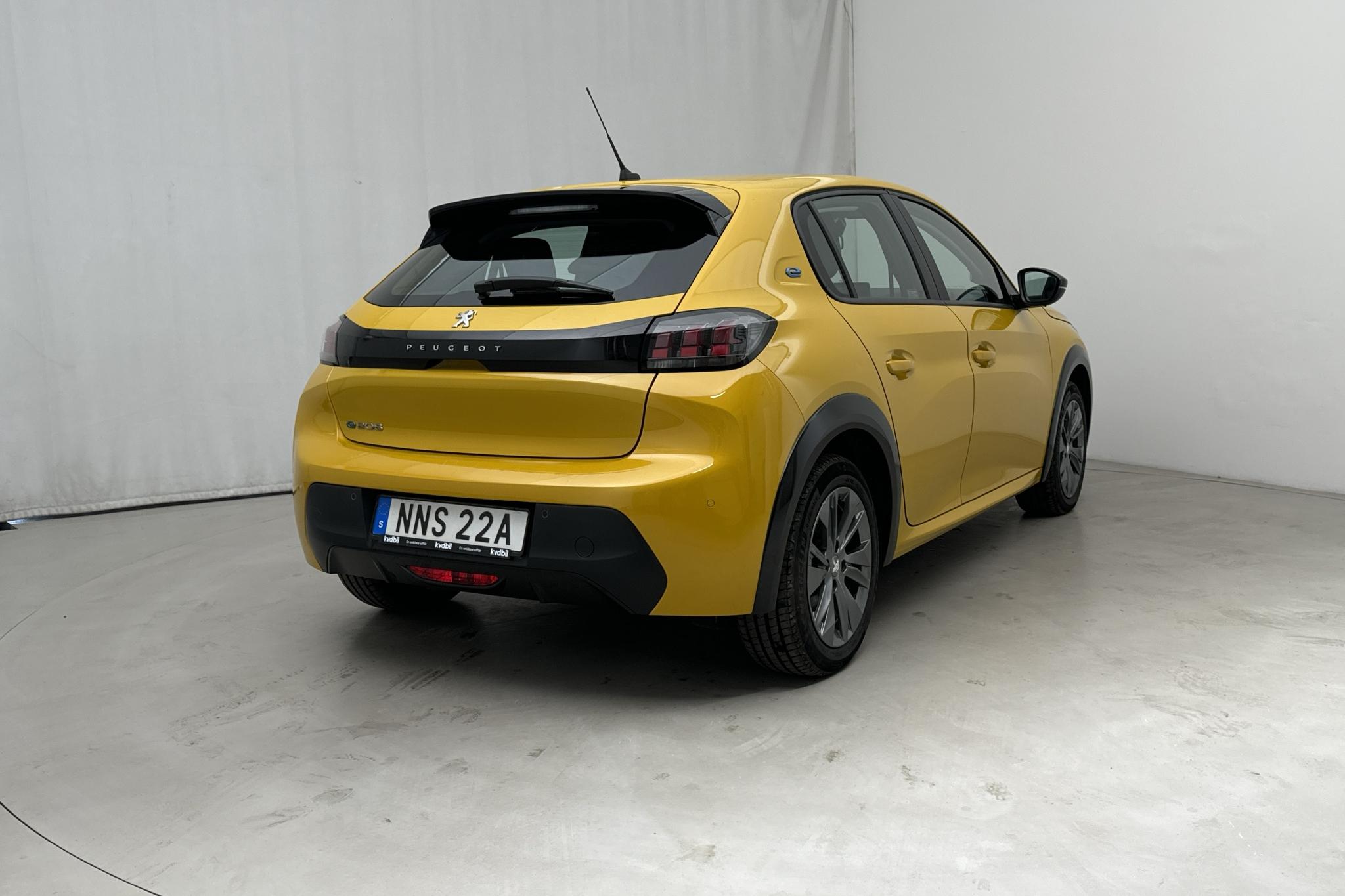 Peugeot e-208 50 kWh 5dr (136hk) - 17 150 km - Automatic - yellow - 2022