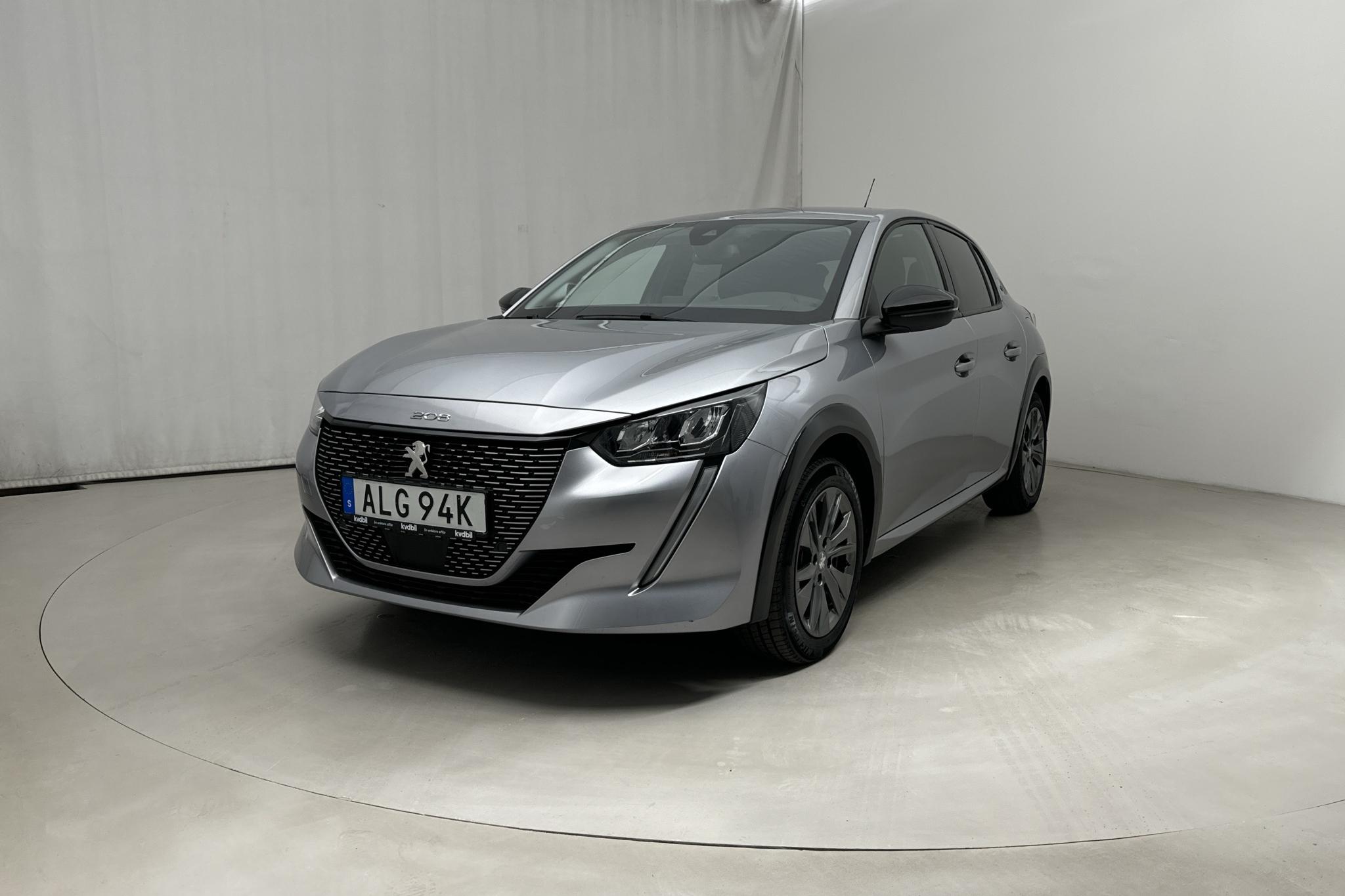 Peugeot e-208 50 kWh 5dr (136hk) - 23 340 km - Automaatne - hall - 2022