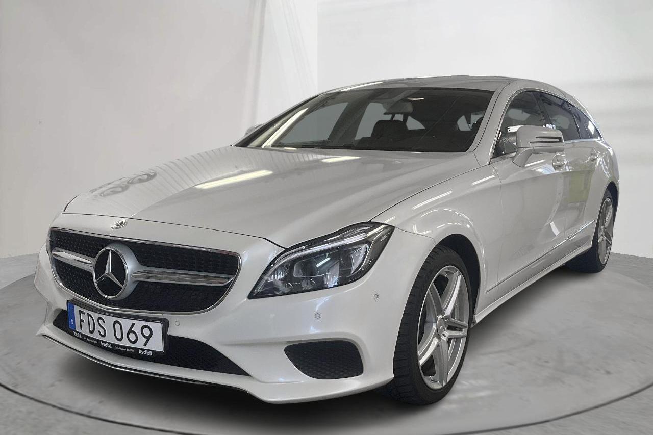 Mercedes CLS 250d 4MATIC Shooting Brake X218 (204hk) - 112 410 km - Automatic - white - 2017