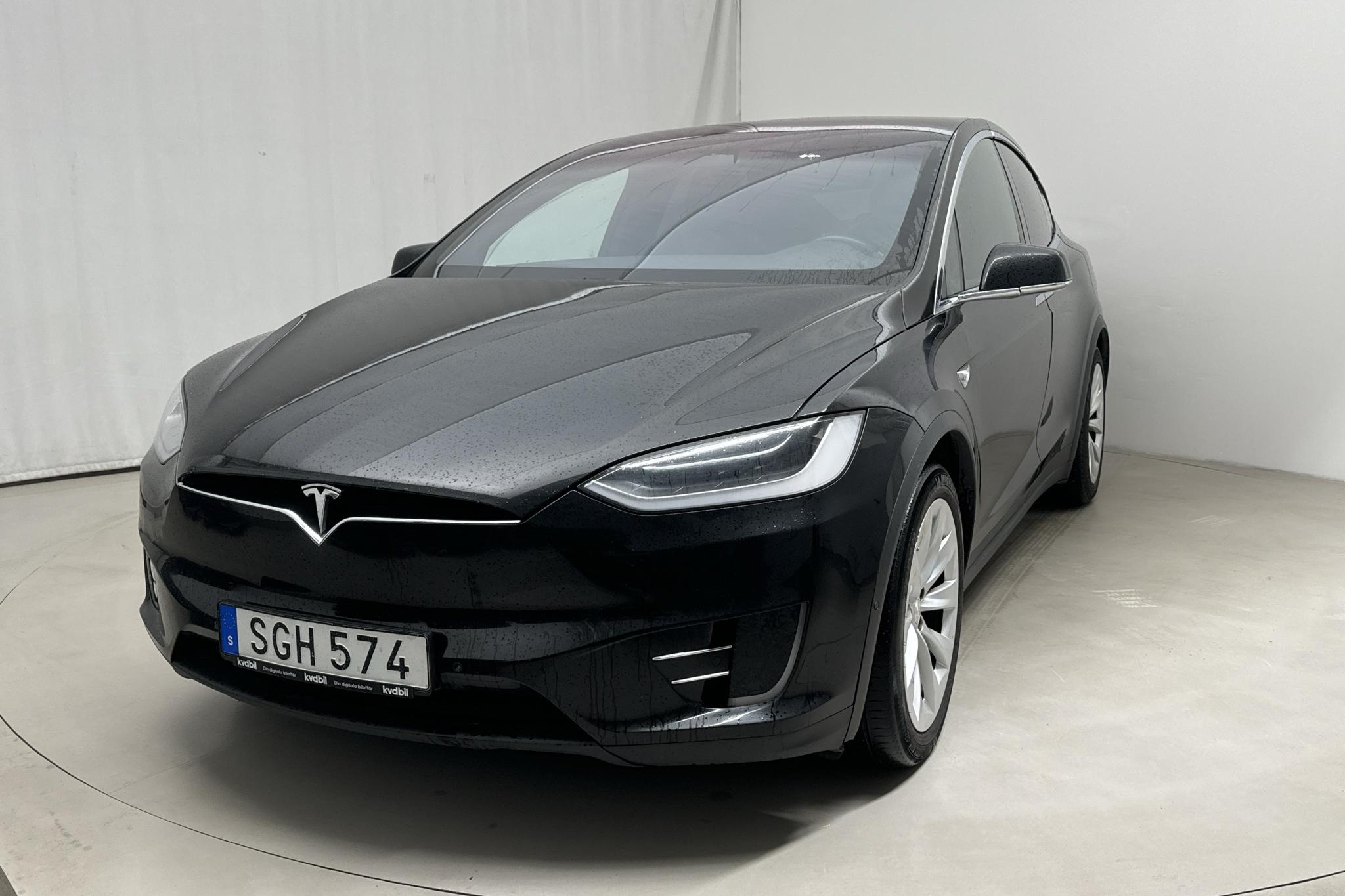 Tesla Model X 100D - 21 653 mil - Automat - svart - 2018