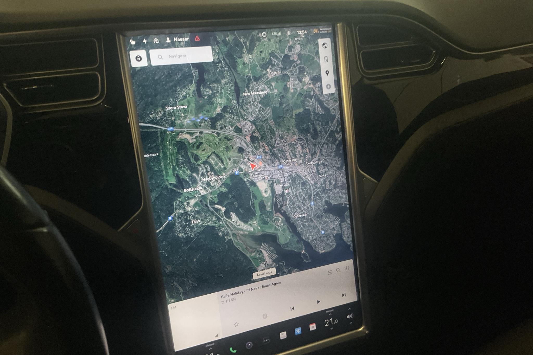 Tesla Model X 100D - 216 530 km - Automatyczna - czarny - 2018