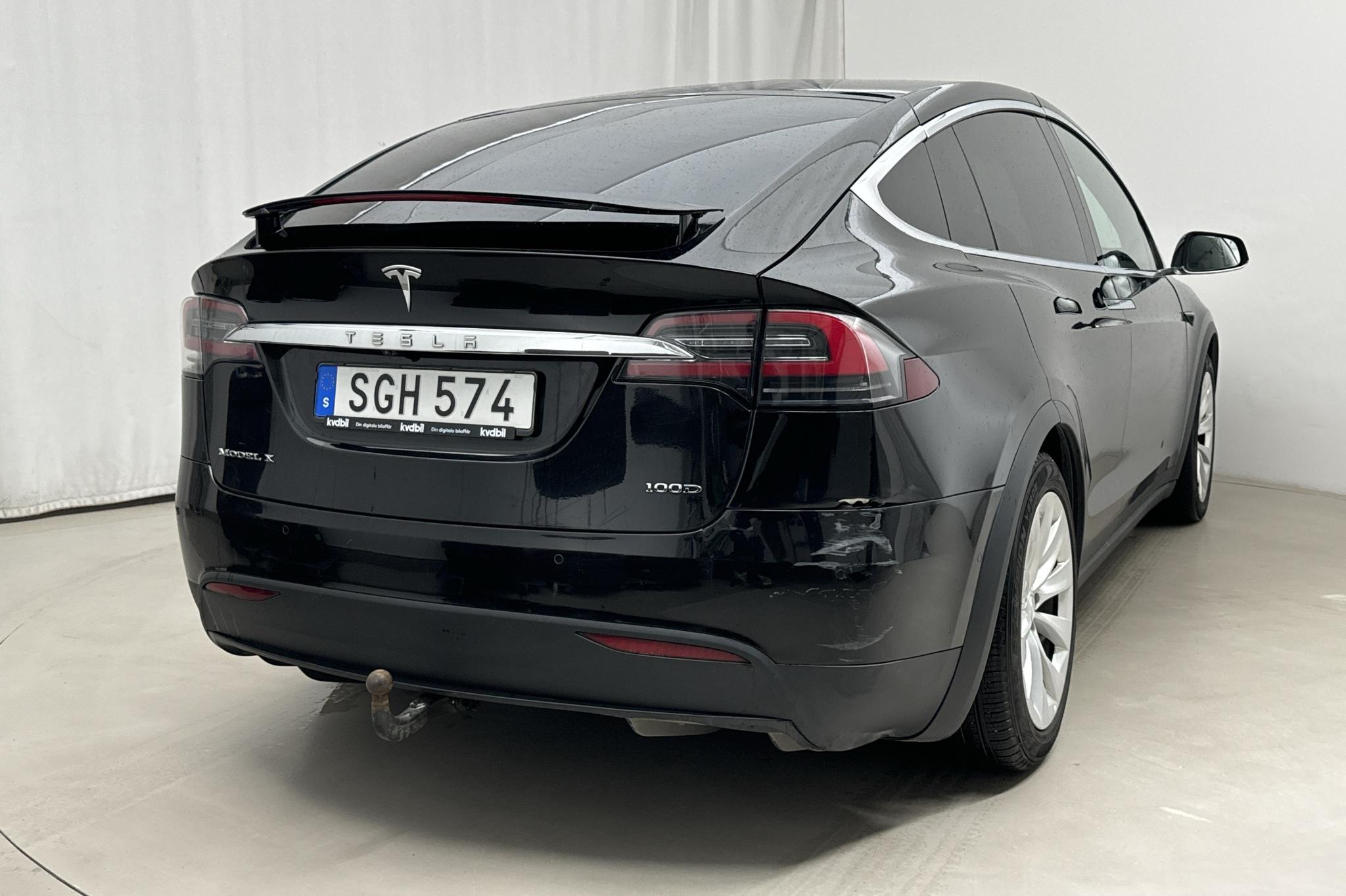 Tesla Model X 100D - 216 530 km - Automatic - black - 2018