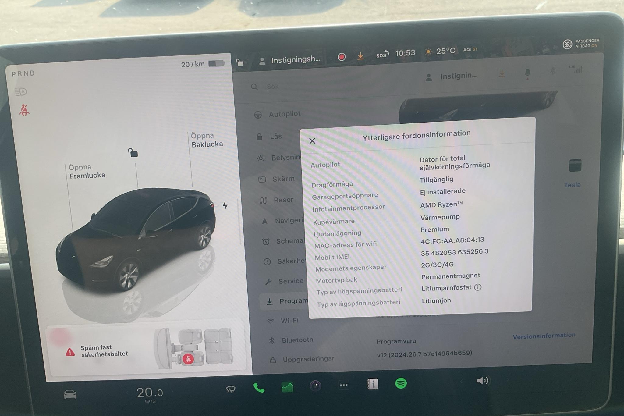 Tesla Model Y Standard Range RWD - 3 505 mil - Automat - svart - 2023