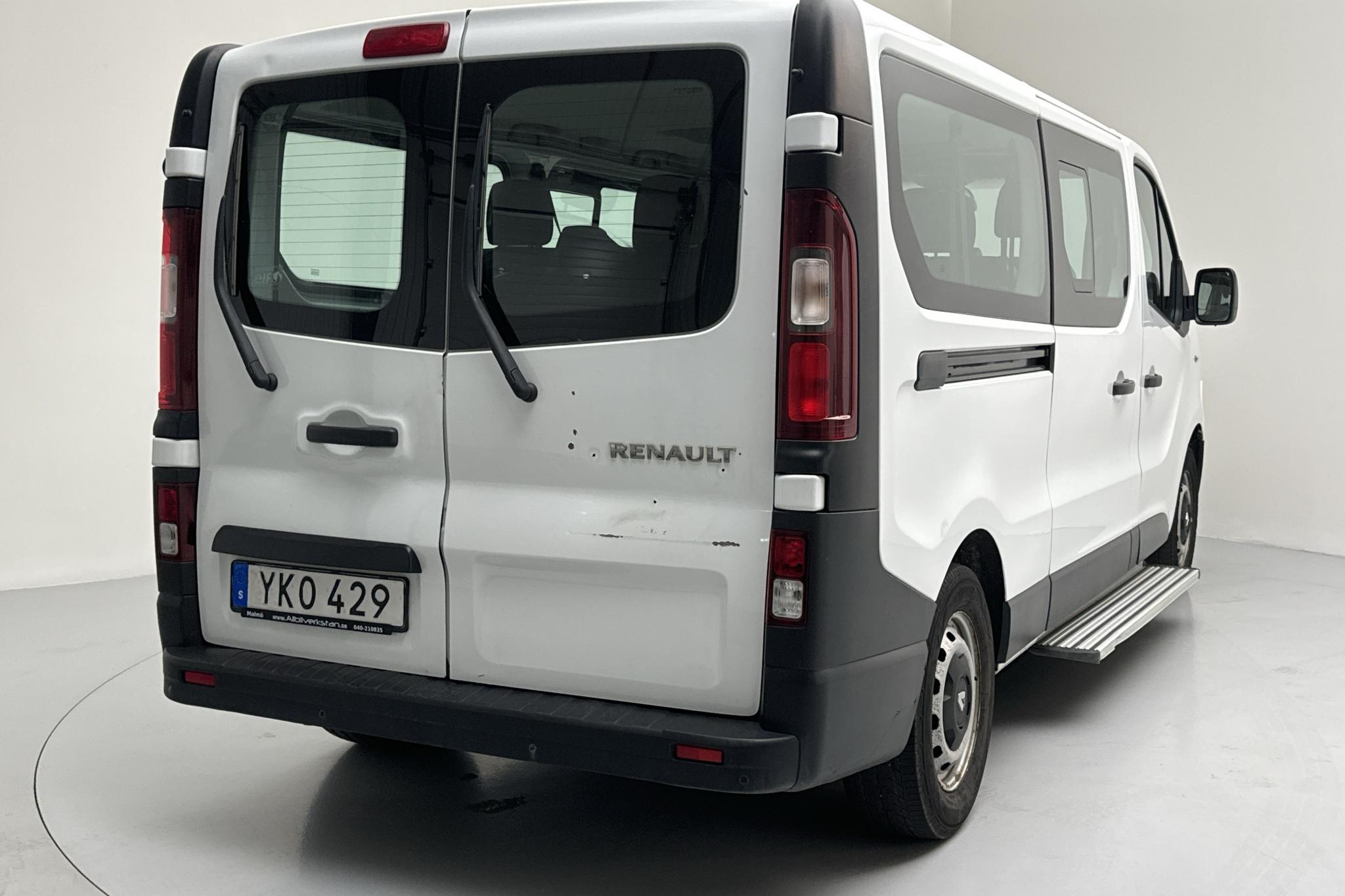 Renault Trafic Kombi 1.6 dCi (125hk) - 297 290 km - Manuaalinen - valkoinen - 2017