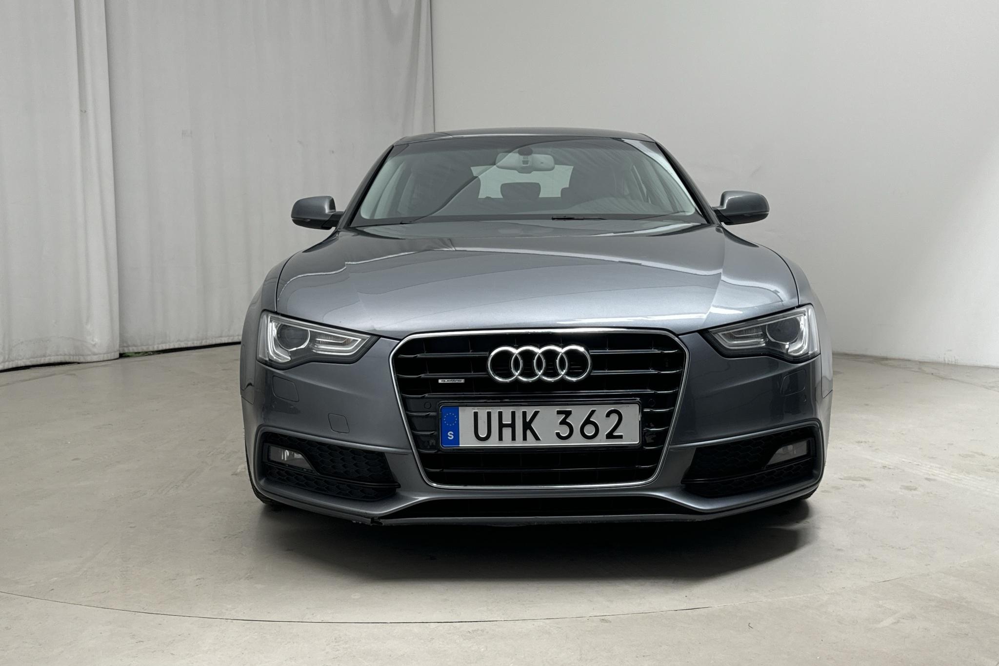 Audi A5 2.0 TDI Clean diesel Sportback quattro (190hk) - 169 460 km - Automatic - gray - 2015