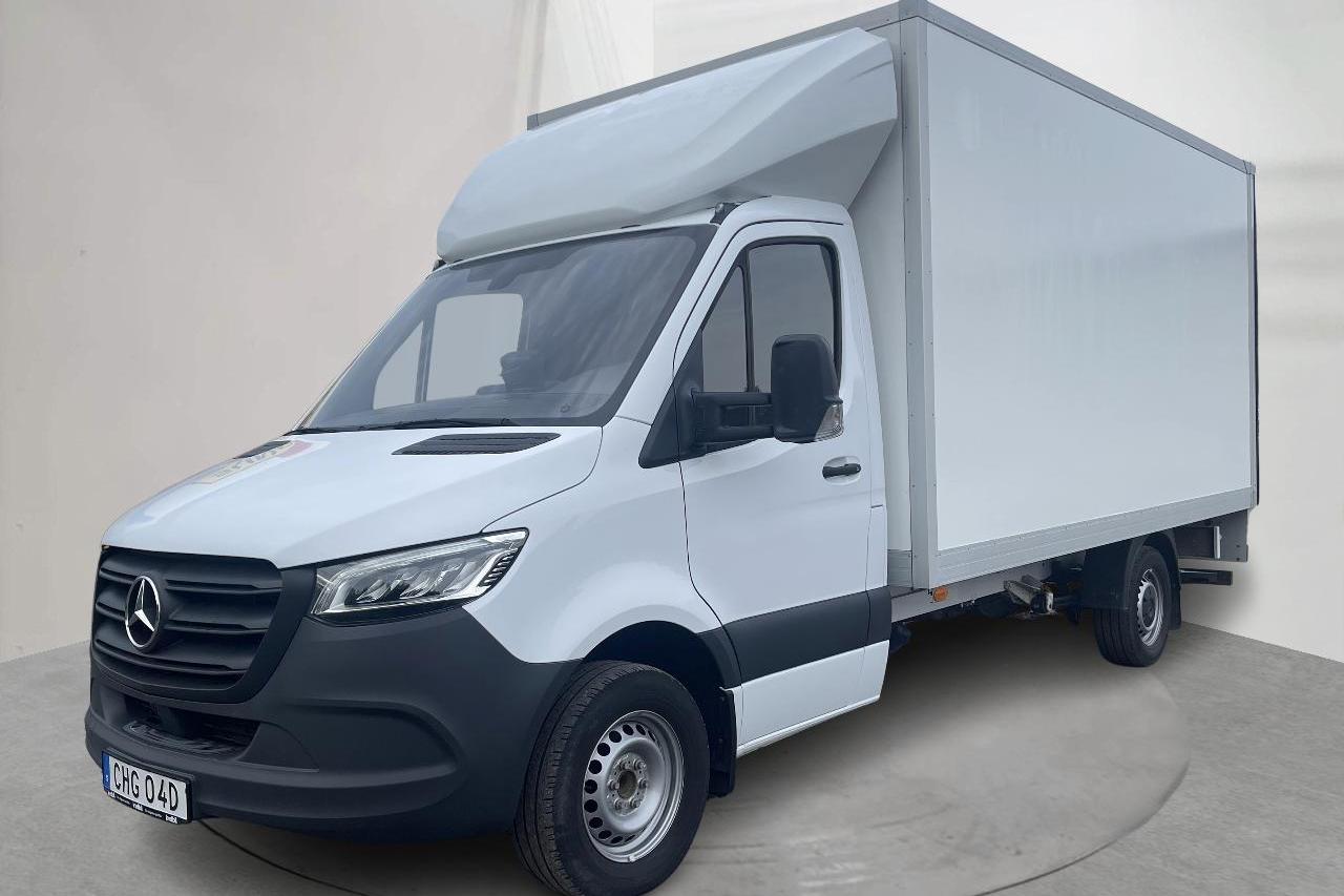 Mercedes Sprinter 317 CDI Volymskåp RWD (170hk) - 54 690 km - Automaatne - valge - 2023