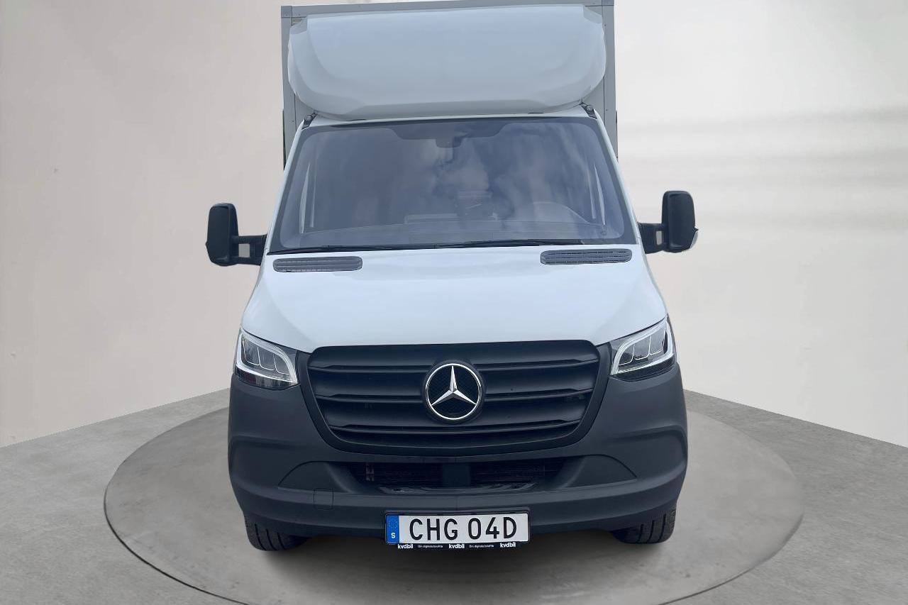 Mercedes Sprinter 317 CDI Volymskåp RWD (170hk) - 54 690 km - Automatyczna - biały - 2023