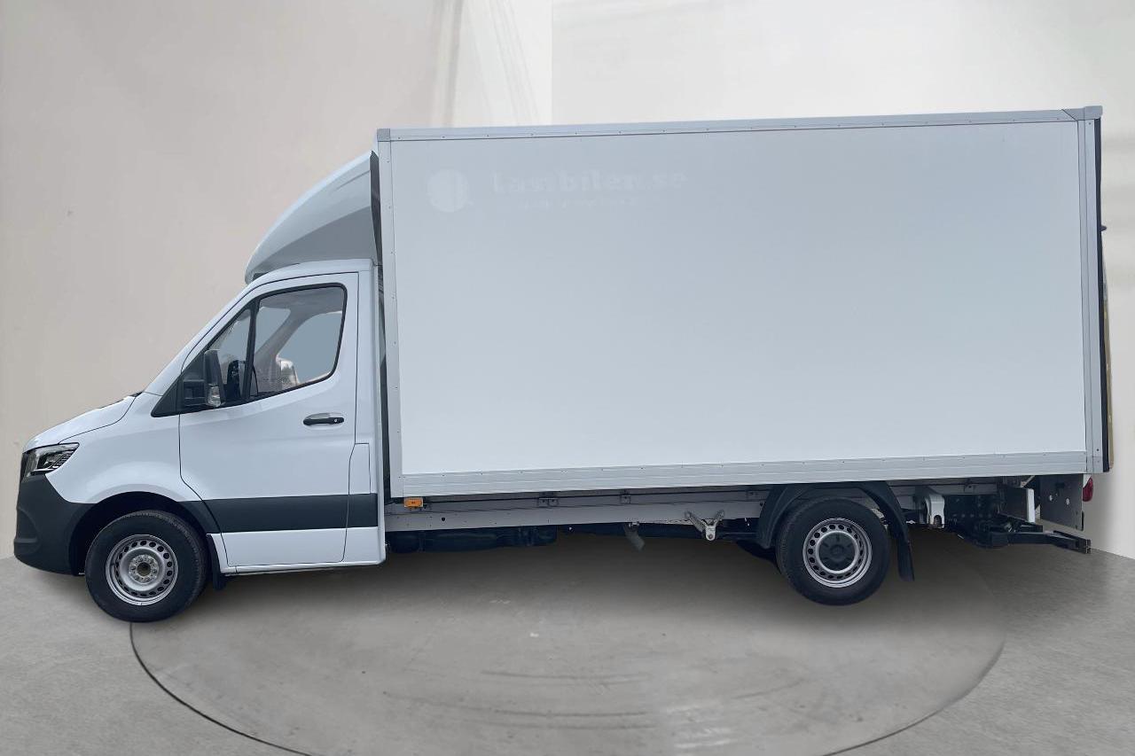 Mercedes Sprinter 317 CDI Volymskåp RWD (170hk) - 54 690 km - Automatyczna - biały - 2023