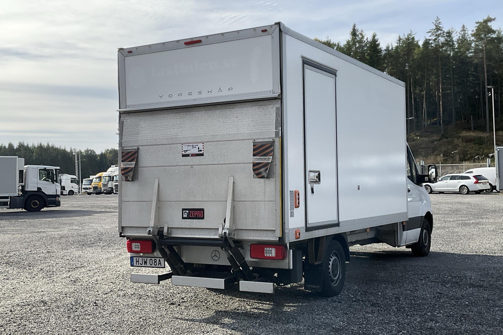 Mercedes Sprinter 317 CDI Volymskåp RWD (170hk) - 103 500 km - Automatic - white - 2023