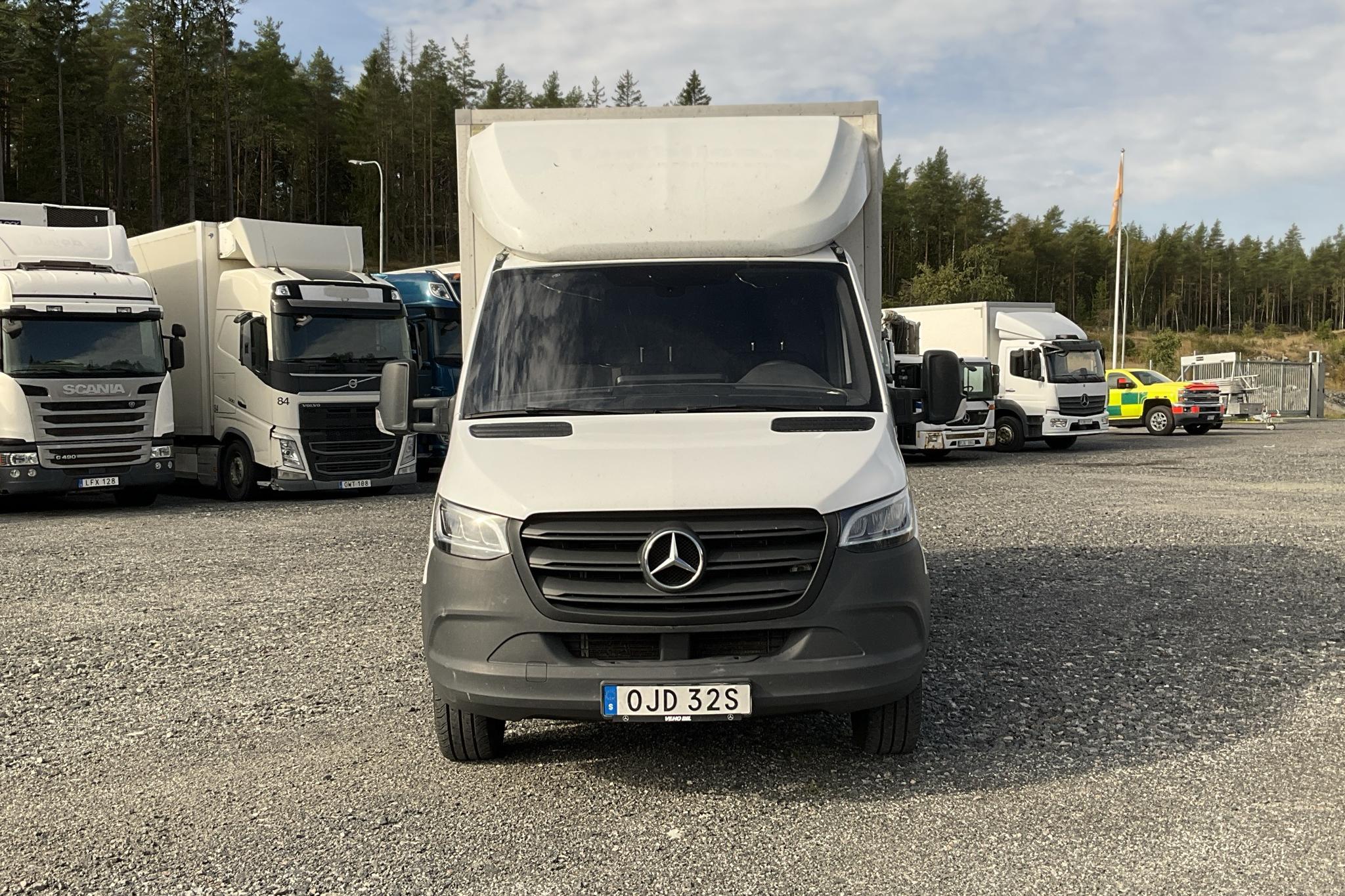 Mercedes Sprinter 317 CDI Volymskåp RWD (170hk) - 61 020 km - Automatyczna - biały - 2023