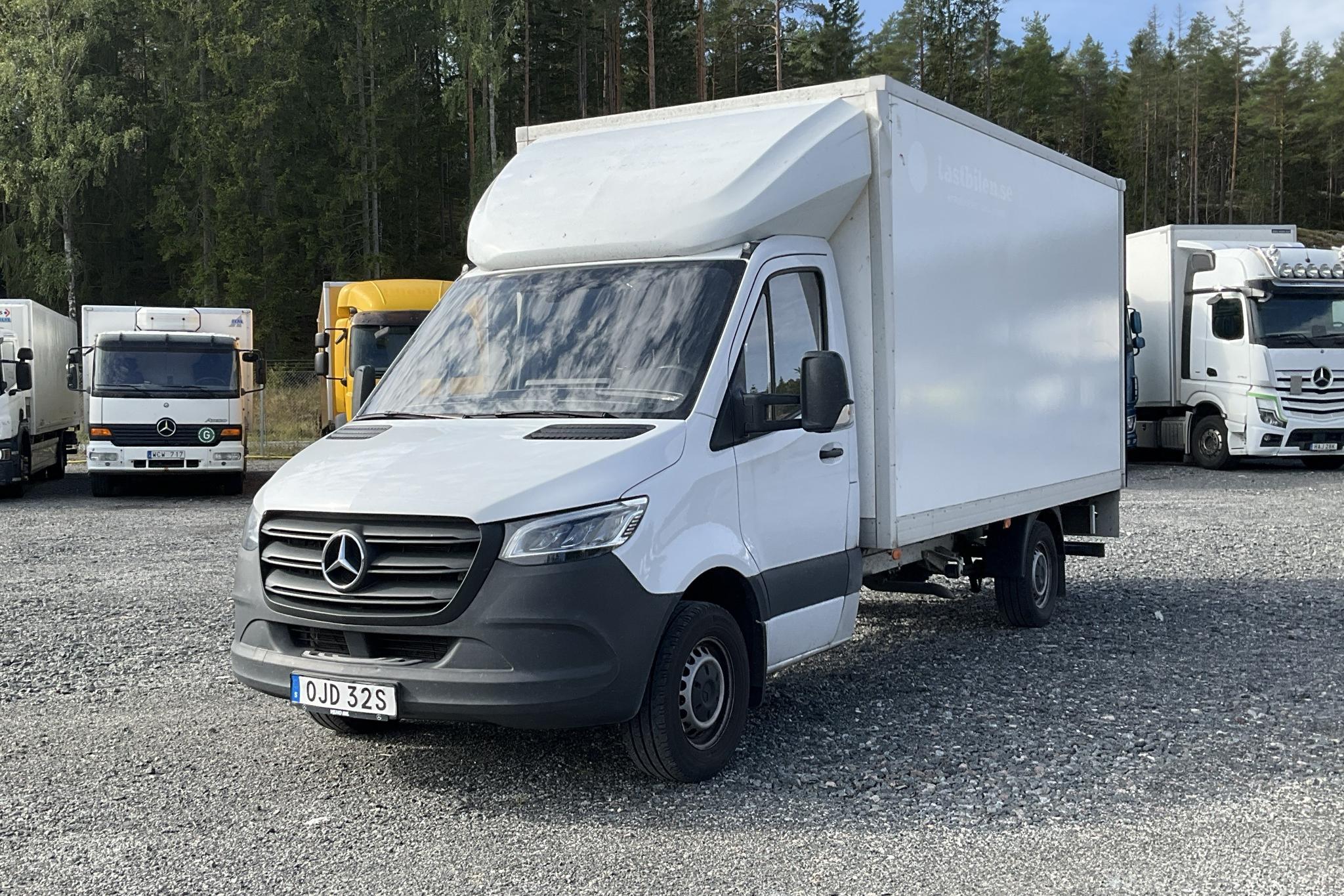 Mercedes Sprinter 317 CDI Volymskåp RWD (170hk) - 6 102 mil - Automat - vit - 2023