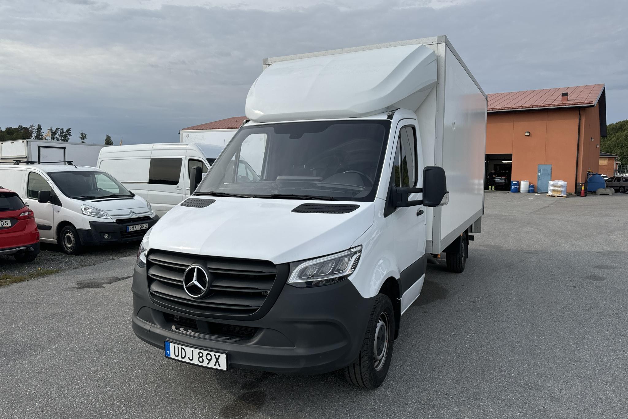 Mercedes Sprinter 317 CDI Volymskåp RWD (170hk) - 56 480 km - Automaattinen - valkoinen - 2023