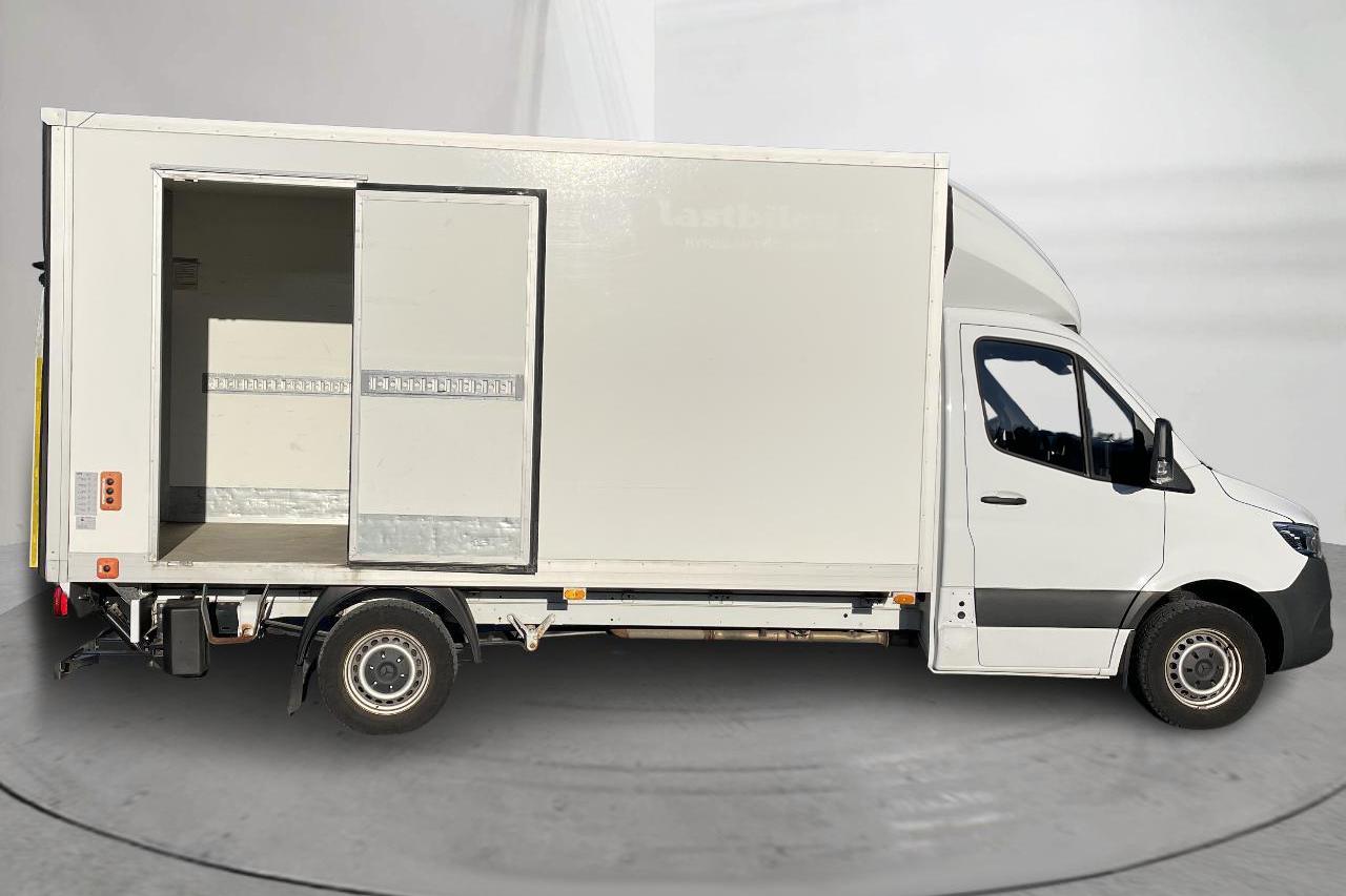 Mercedes Sprinter 317 CDI Volymskåp RWD (170hk) - 4 669 mil - Automat - vit - 2023