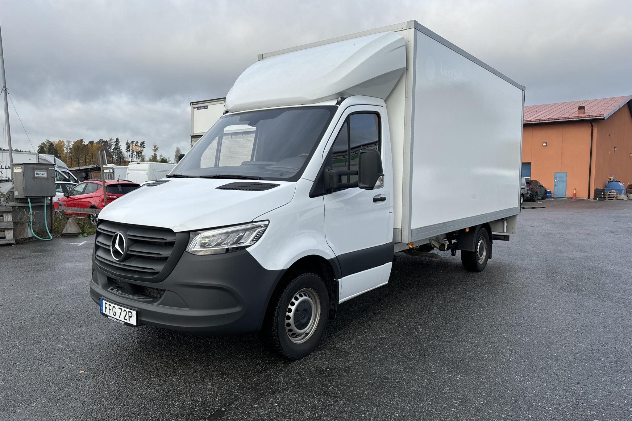 Mercedes Sprinter 317 CDI Volymskåp RWD (170hk) - 4 669 mil - Automat - vit - 2023