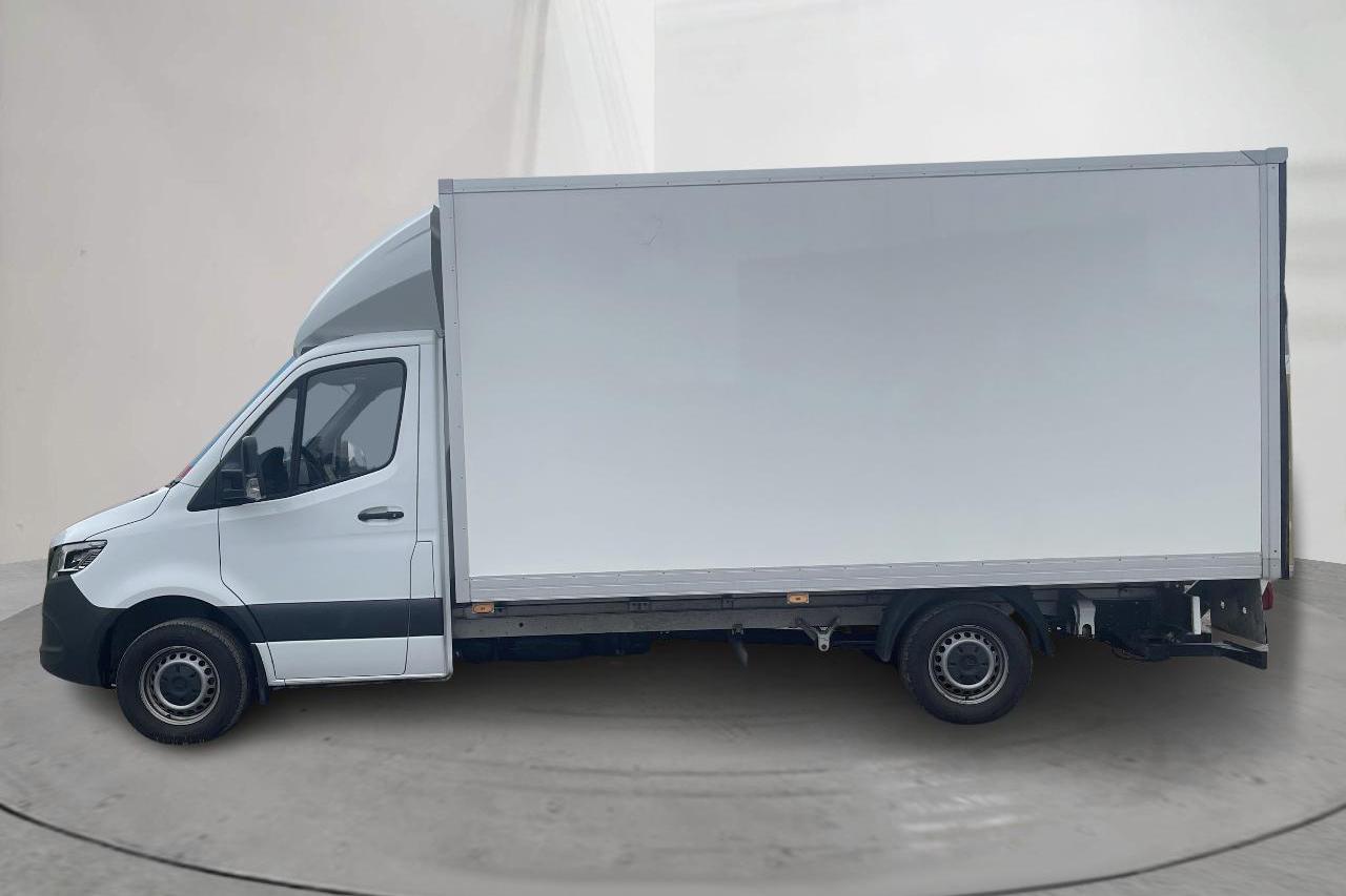 Mercedes Sprinter 317 CDI Volymskåp RWD (170hk) - 34 620 km - Automatyczna - biały - 2023