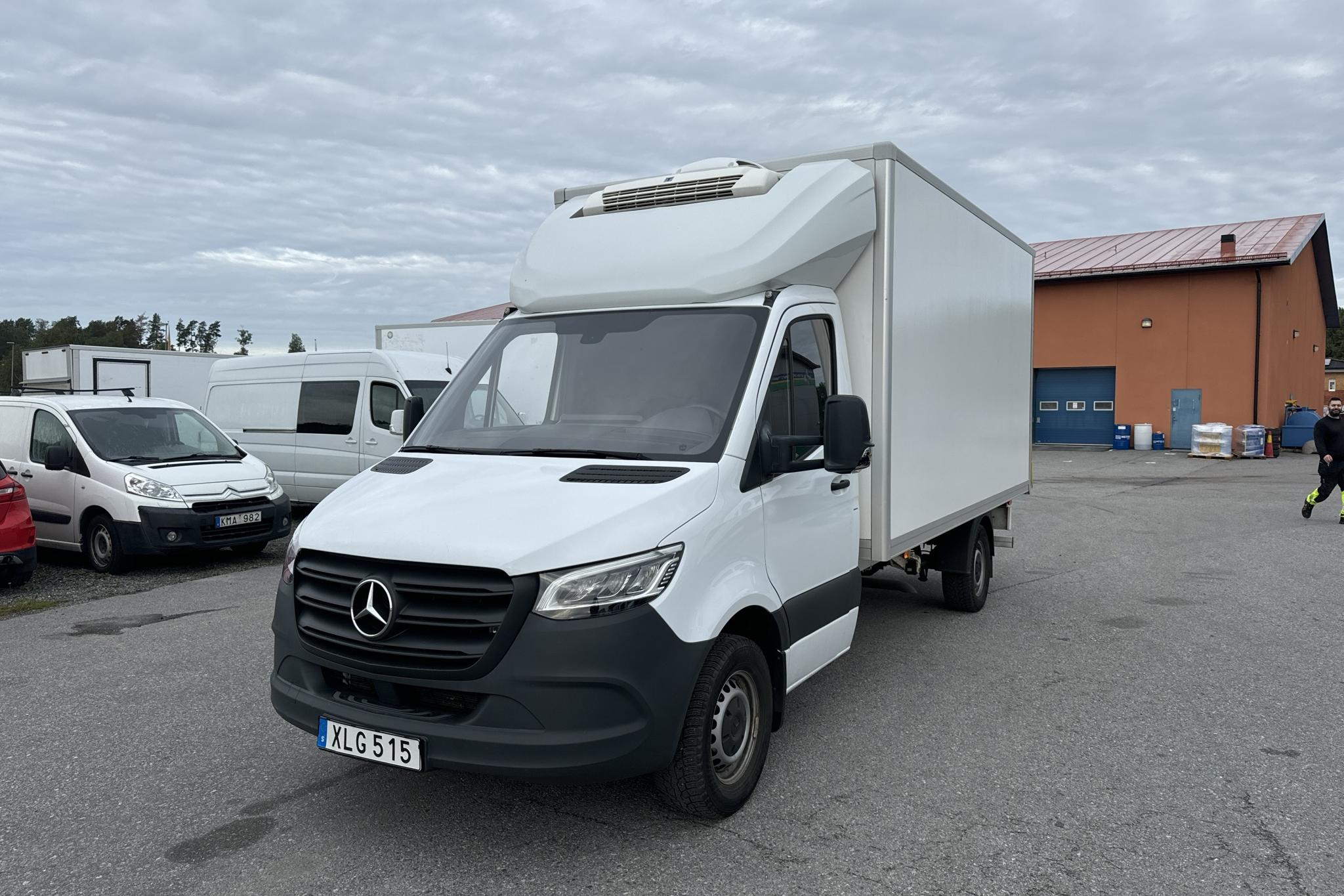 Mercedes Sprinter 317 CDI Volymskåp RWD (170hk) - 66 610 km - Automaatne - valge - 2023