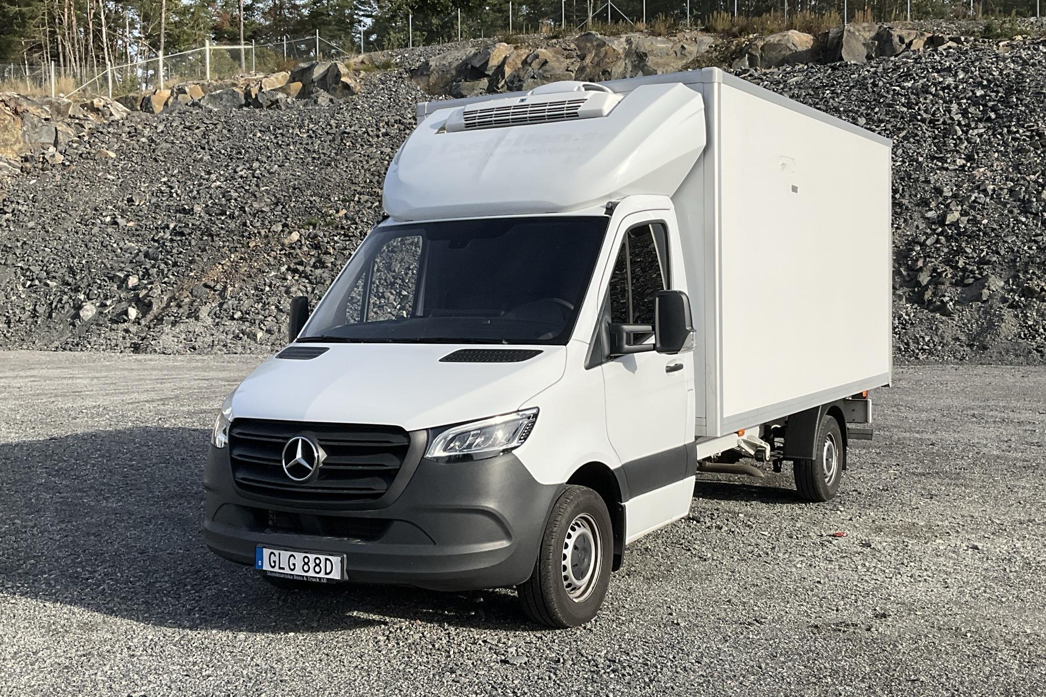 Mercedes Sprinter 317 CDI Volymskåp RWD (170hk) - 5 227 mil - Automat - vit - 2023