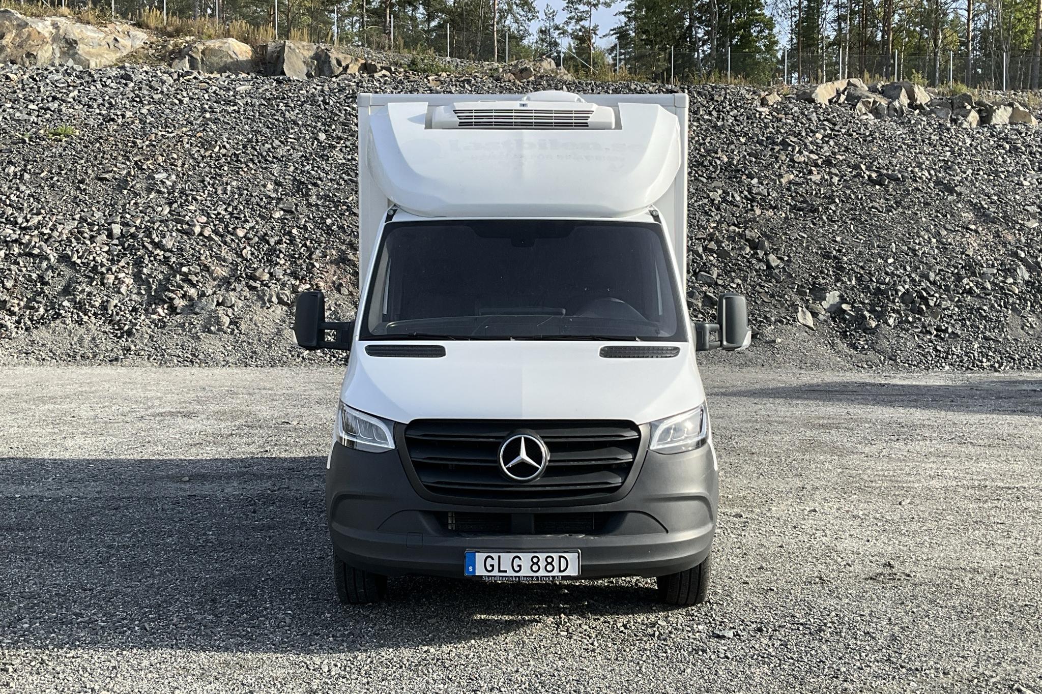 Mercedes Sprinter 317 CDI Volymskåp RWD (170hk) - 52 270 km - Automatyczna - biały - 2023