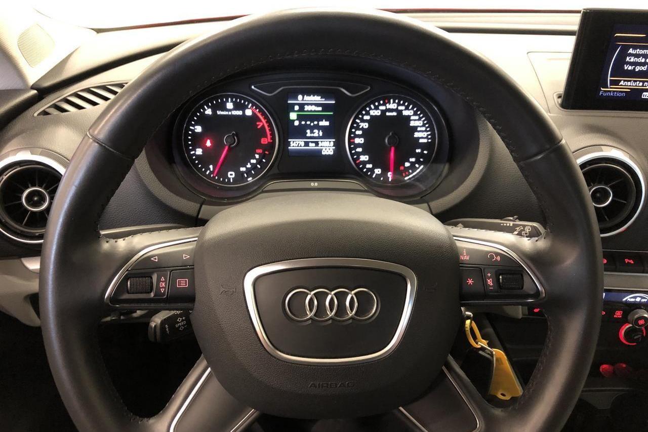 Audi A3 1.4 TFSI Sportback (122hk) - 54 770 km - Manualna - czerwony - 2013