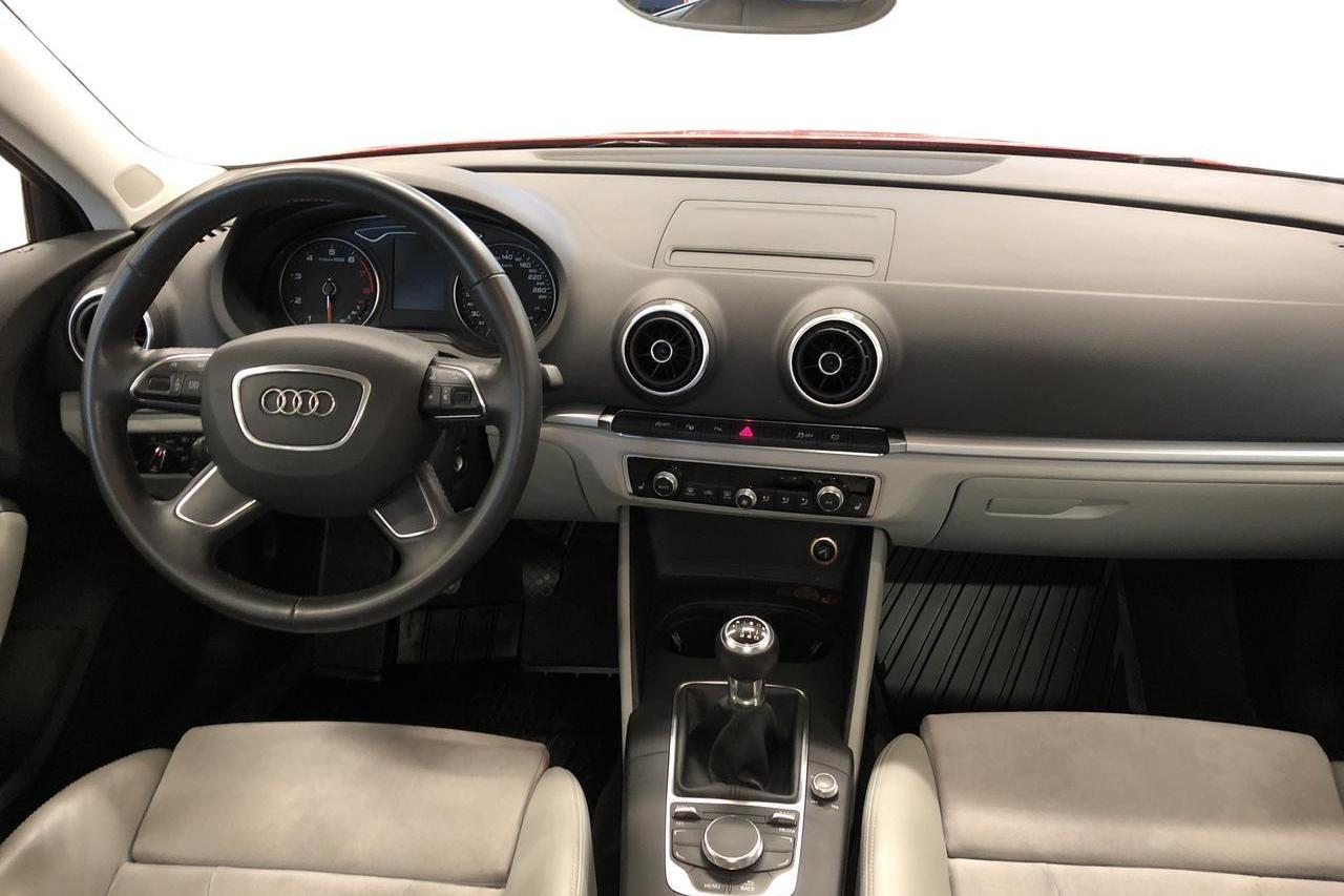 Audi A3 1.4 TFSI Sportback (122hk) - 54 770 km - Käsitsi - punane - 2013