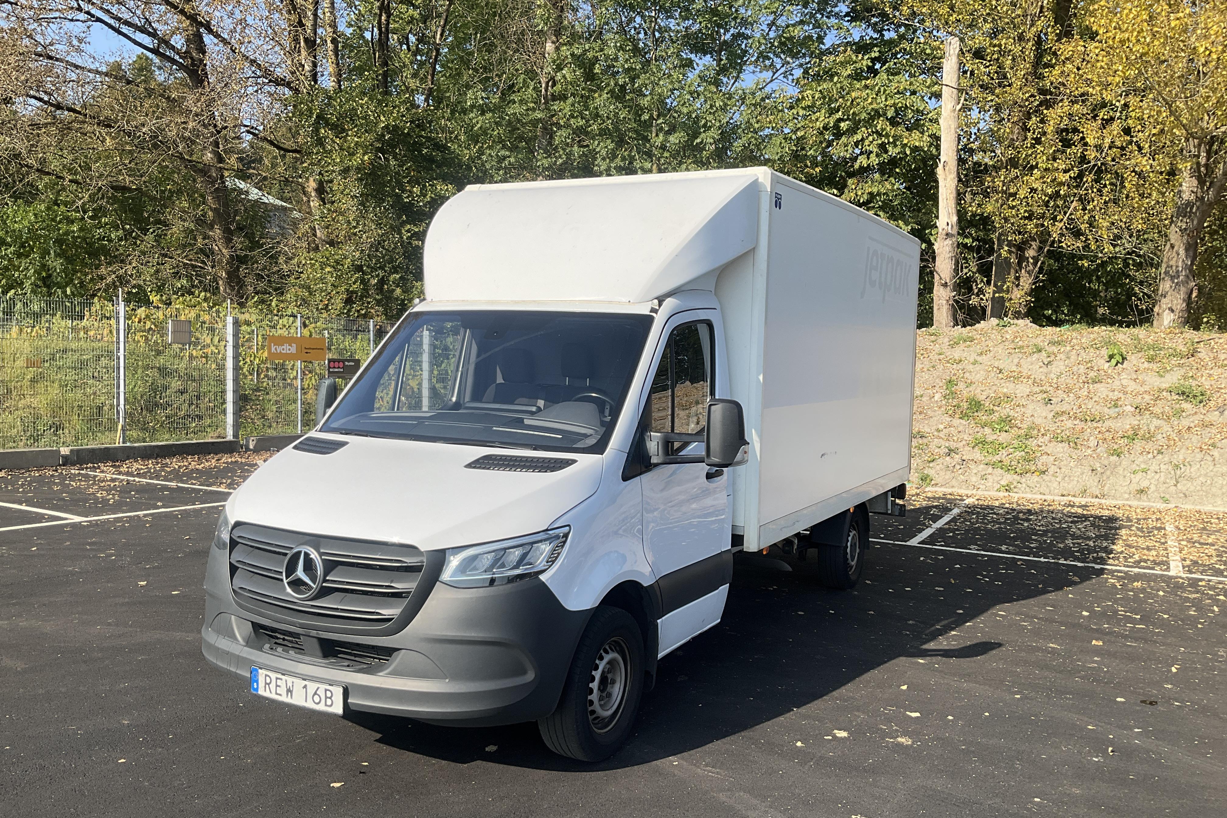 Mercedes Sprinter 316 CDI Volymskåp RWD (163hk) - 23 825 mil - Automat - vit - 2021