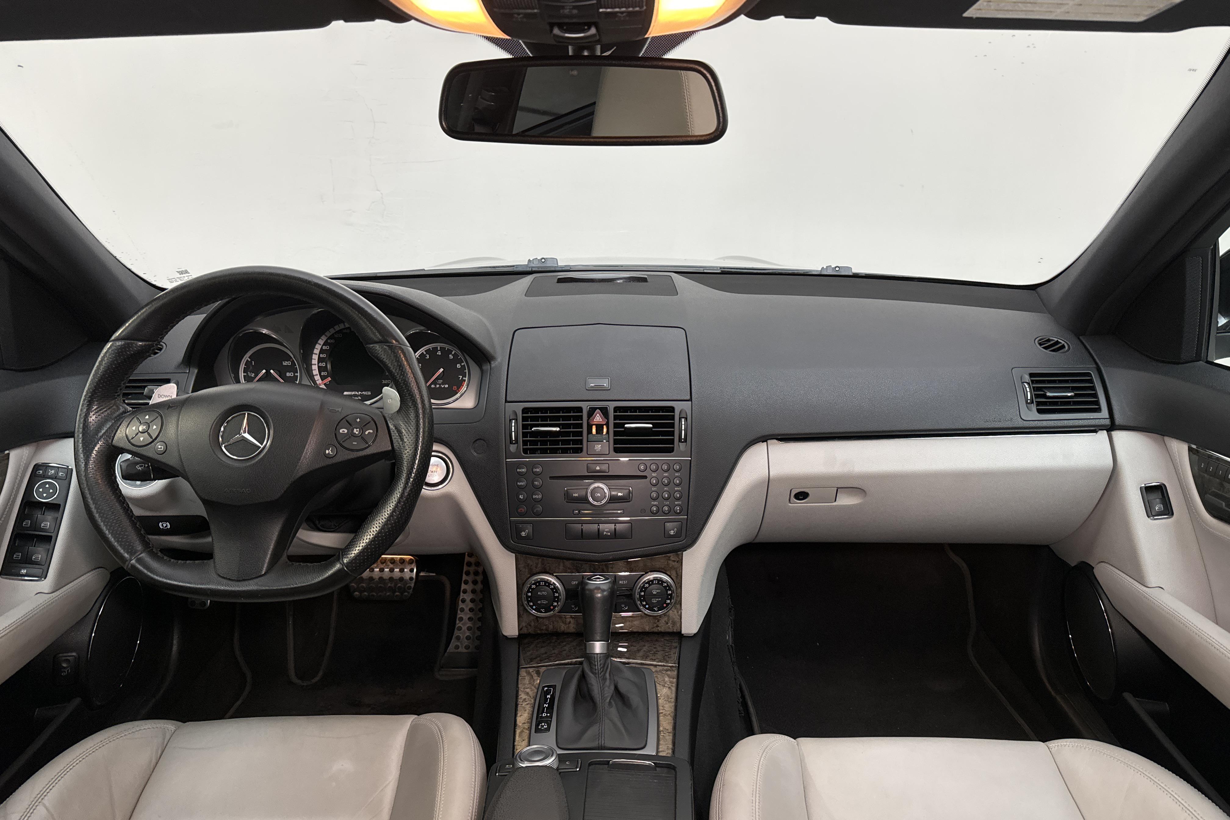 Mercedes C 63 AMG Kombi S204 (457hk) - 149 590 km - Automatyczna - czarny - 2009