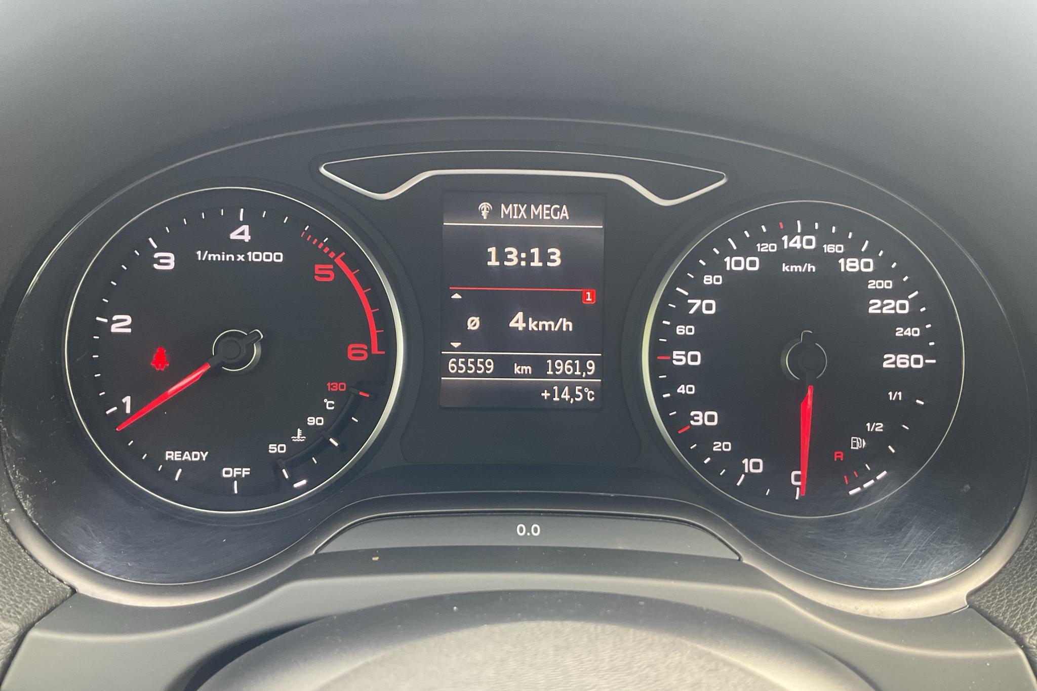 Audi A3 1.6 TDI Sportback (110hk) - 65 560 km - Manuaalinen - sininen - 2017