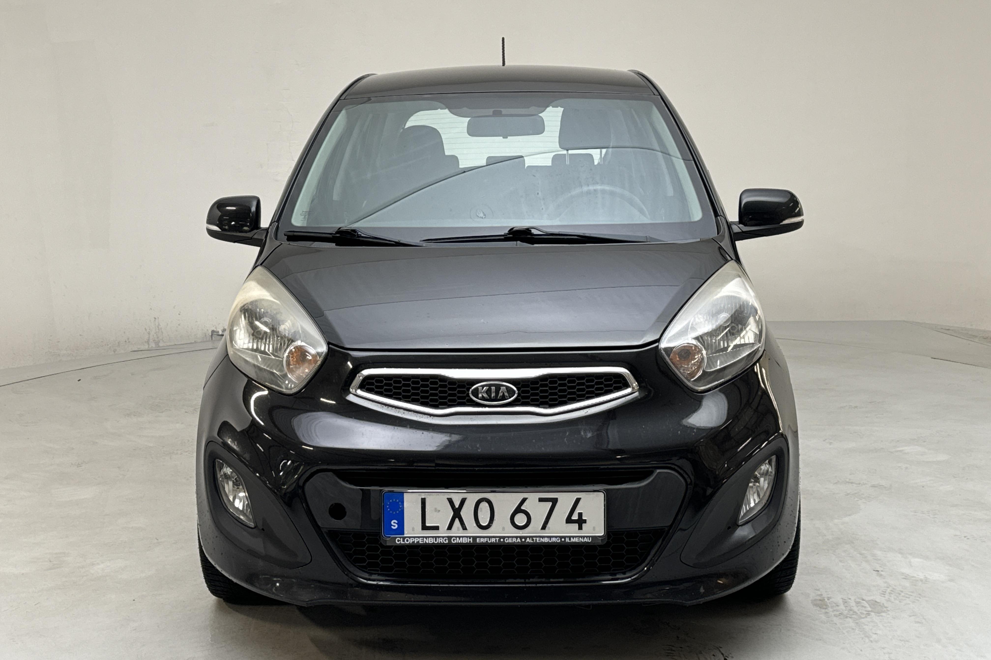 KIA Picanto 1.2 5dr (85hk) - 186 050 km - Manual - black - 2012