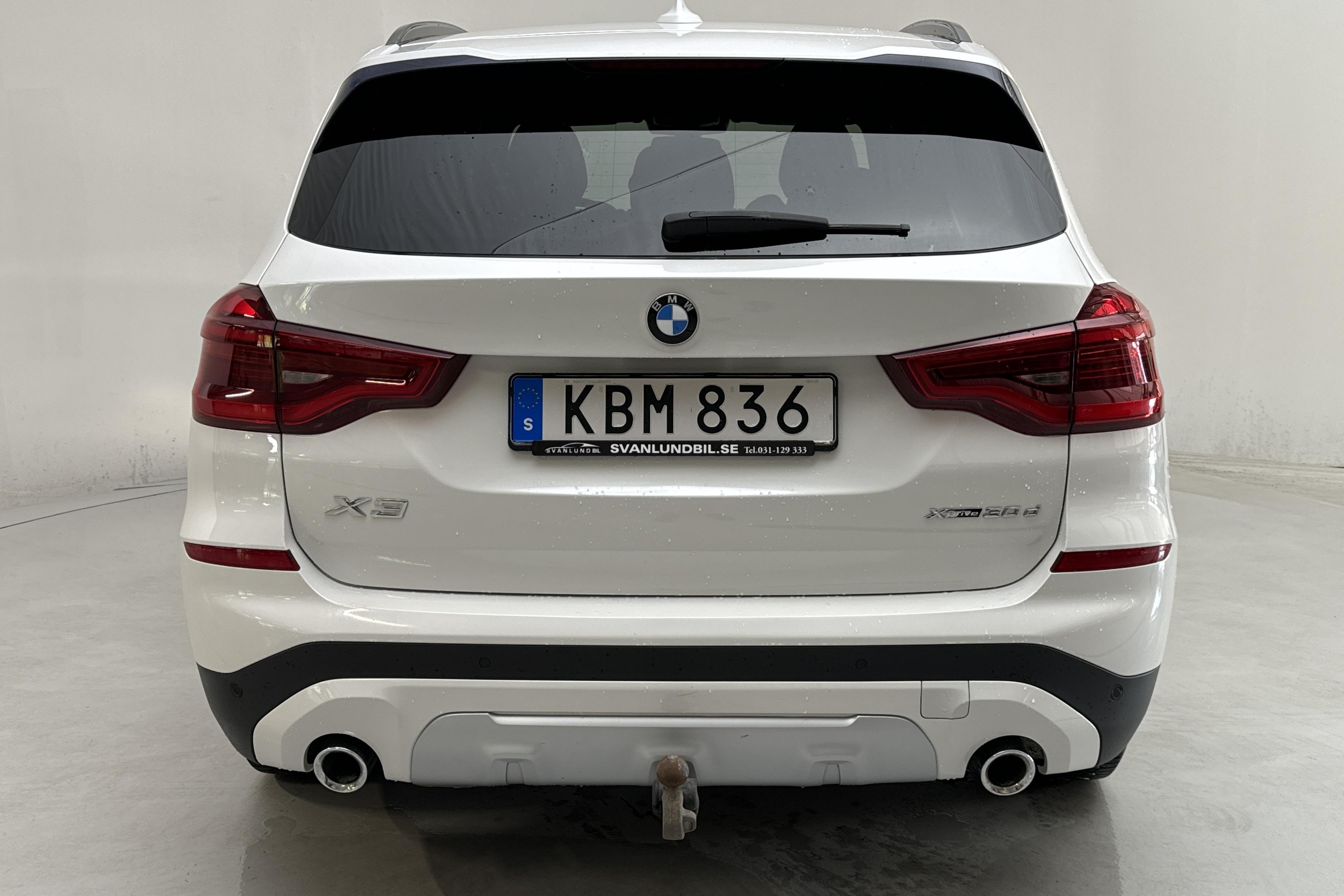 BMW X3 xDrive30d, G01 (265hk) - 171 030 km - Automatyczna - biały - 2018