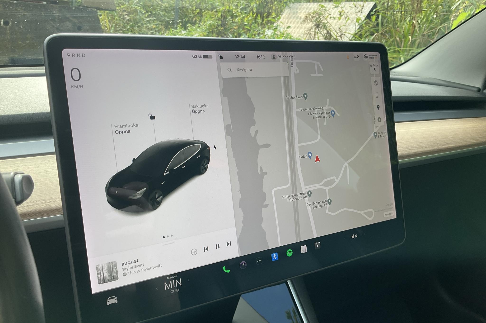 Tesla Model 3 Long Range Dual Motor AWD - 8 395 mil - Automat - svart - 2019