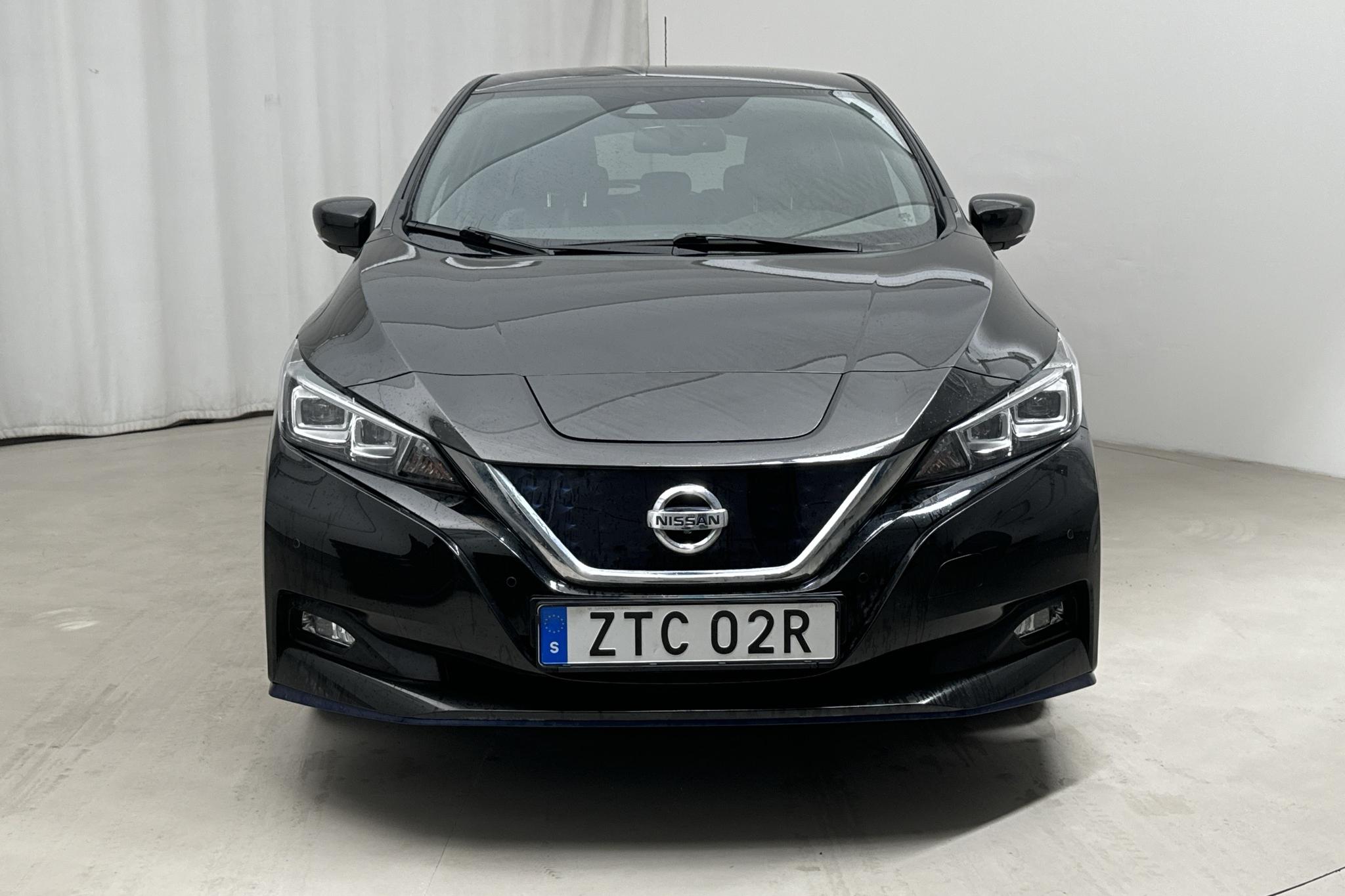 Nissan LEAF 5dr 59 kWh (214hk) - 63 920 km - Automaatne - must - 2021