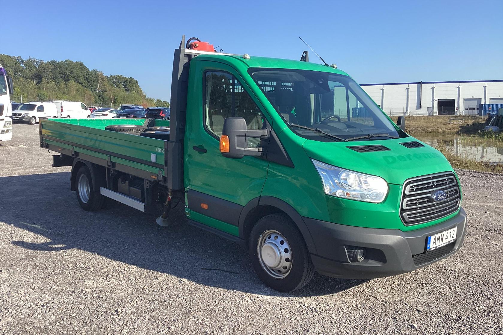 FORD TRANSIT - 137 709 km - Manualna - zielony - 2015