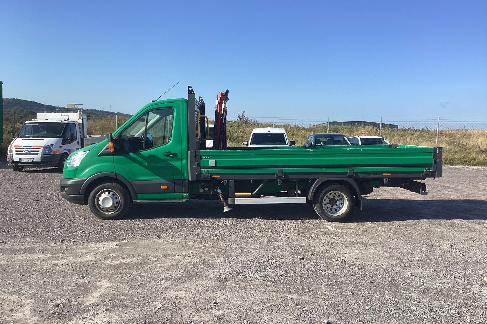 FORD TRANSIT - 137 709 km - Manual - green - 2015