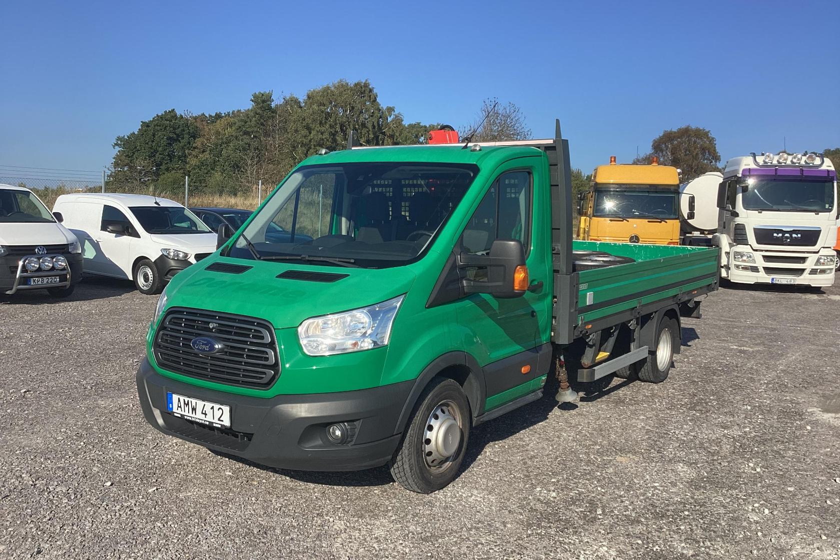 FORD TRANSIT - 137 709 km - Manual - green - 2015