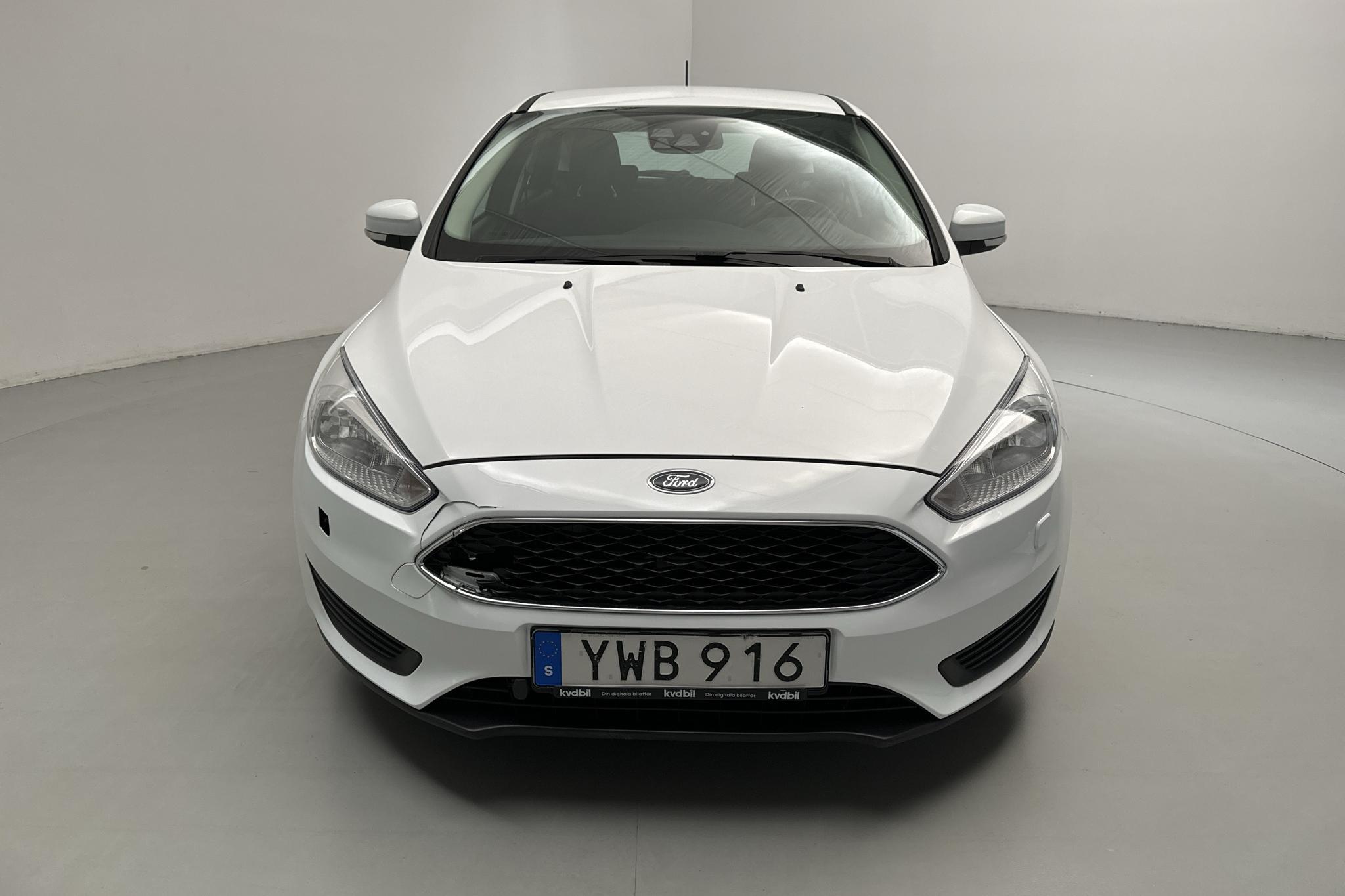 Ford Focus 1.5 TDCi 5dr (120hk) - 123 950 km - Automatyczna - biały - 2018