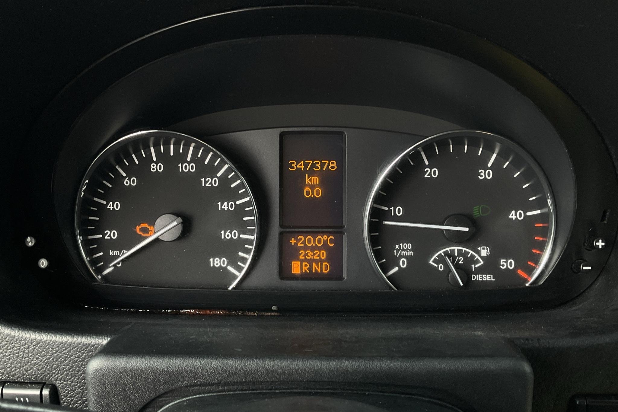 Mercedes Sprinter 316 CDI Volymskåp (163hk) - 347 380 km - Automatyczna - biały - 2016