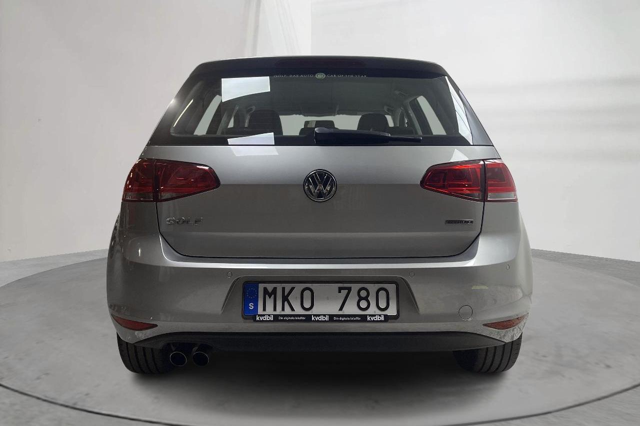 VW Golf VII 1.4 TSI Multifuel 5dr (122hk) - 7 915 mil - Manuell - silver - 2014