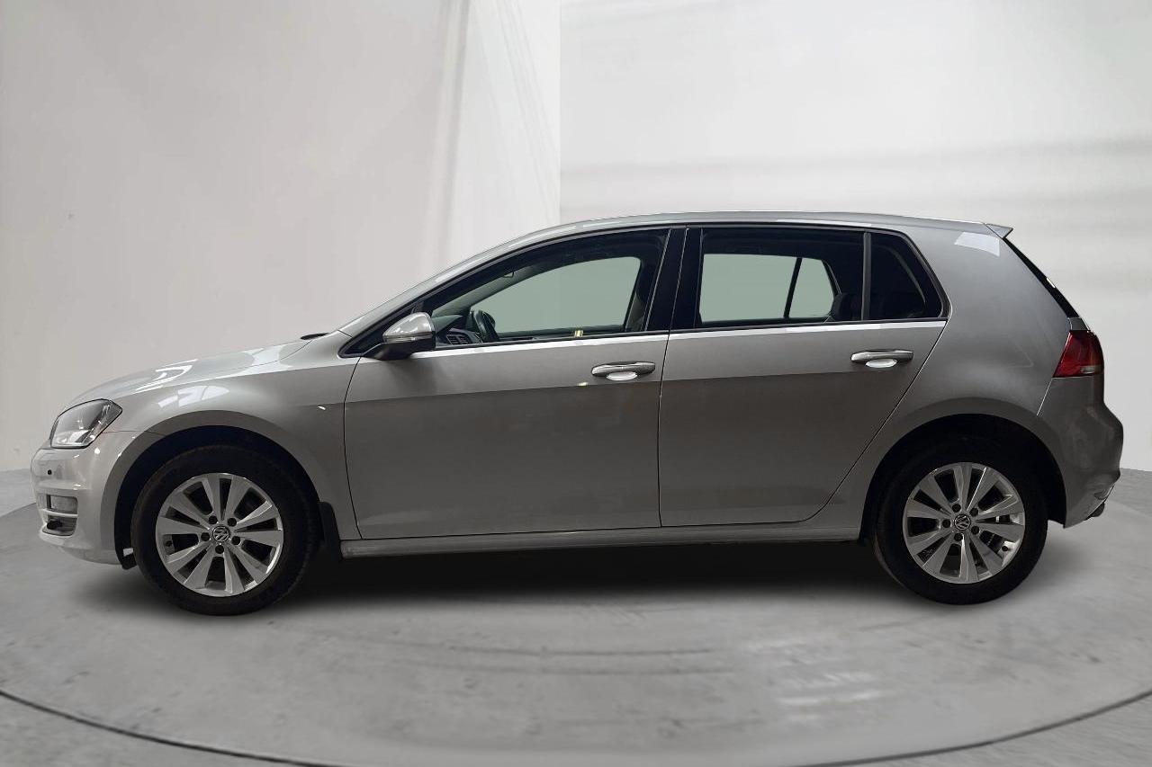 VW Golf VII 1.4 TSI Multifuel 5dr (122hk) - 79 150 km - Manualna - srebro - 2014